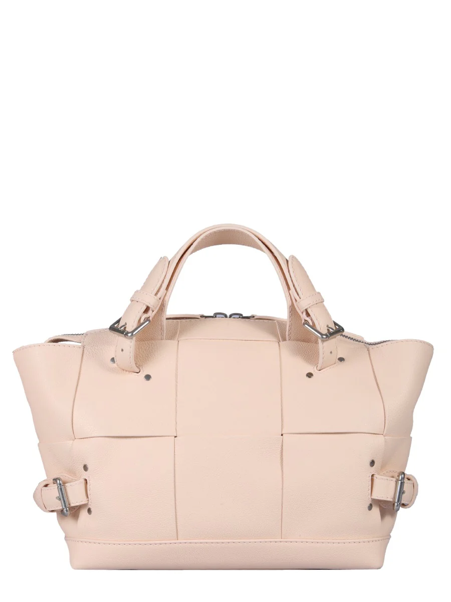 Bottega Veneta Medium Leather Bag with Removable Shoulder Strap - Image 4