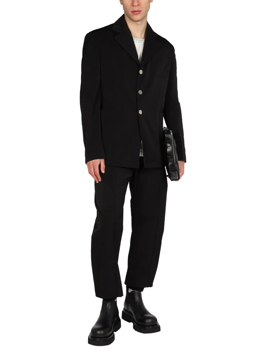 BOTTEGA VENETA Single Breasted Long Sleeved Blazer - Image 6