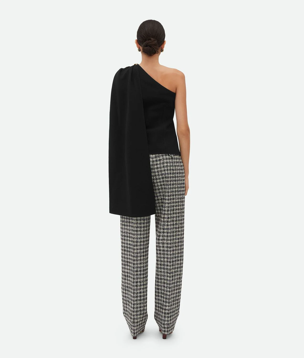 BOTTEGA VENETA Women's Wool Viscose Crepe Top - Image 3