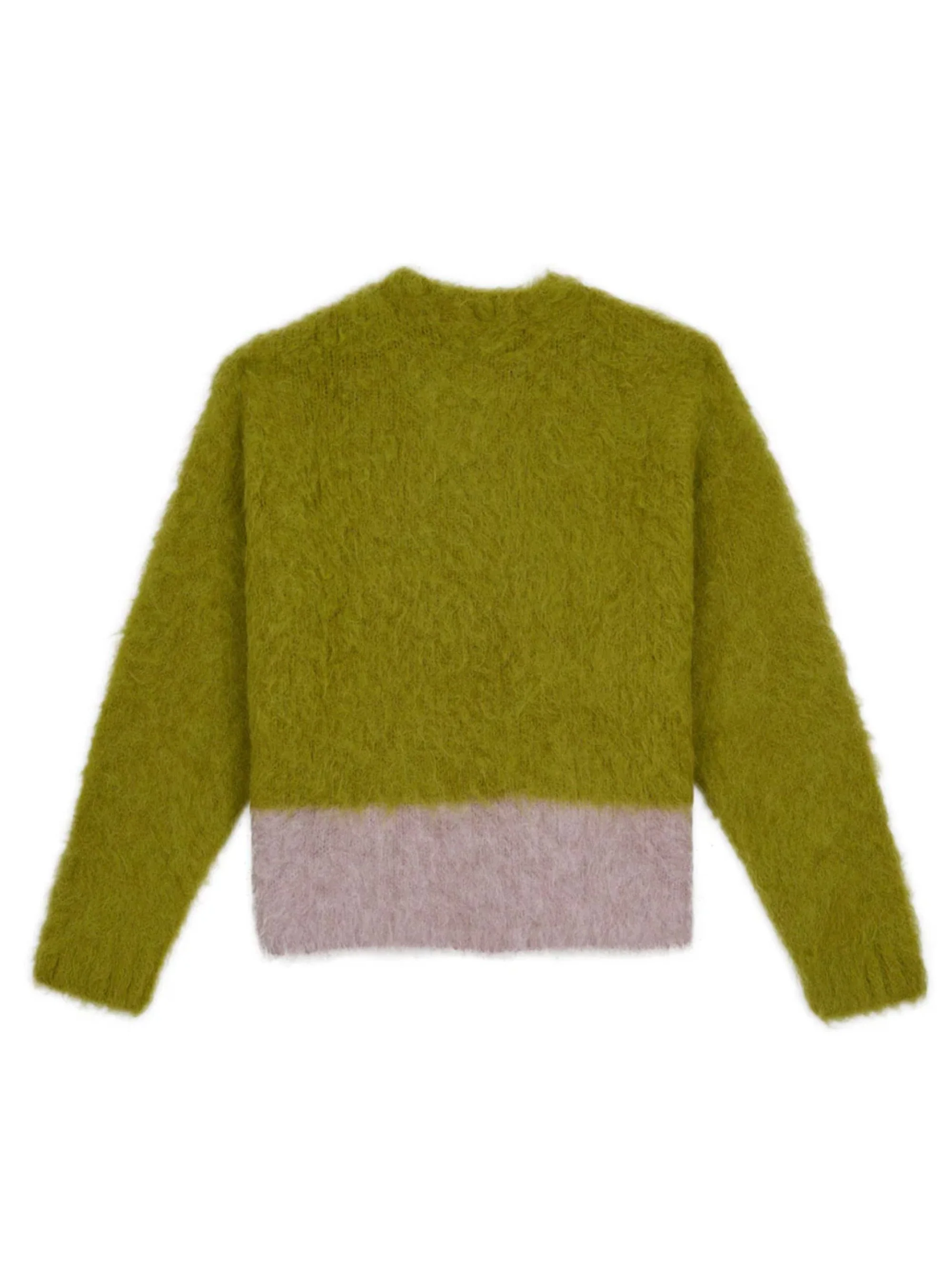 Brain Dead Intarsia Motif Crew Neck Sweater with Long Sleeves - Image 2