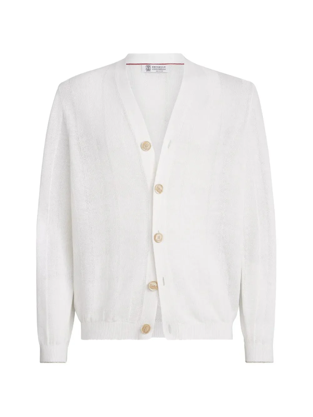 Brunello Cucinelli Linen Cotton Cardigan for Men - Image 2