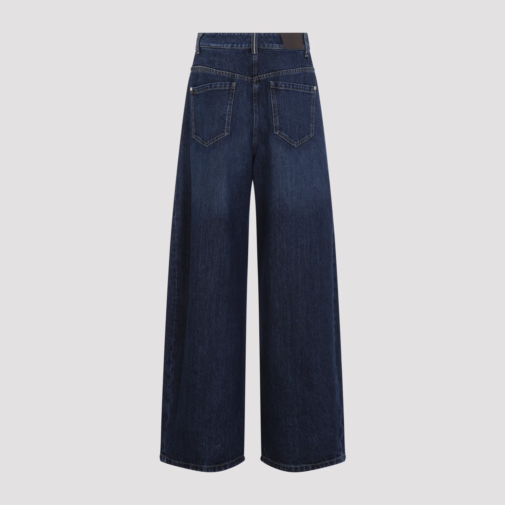 Brunello Cucinelli Women’s Barrel Denim Jeans in 100% Cotton - Image 4