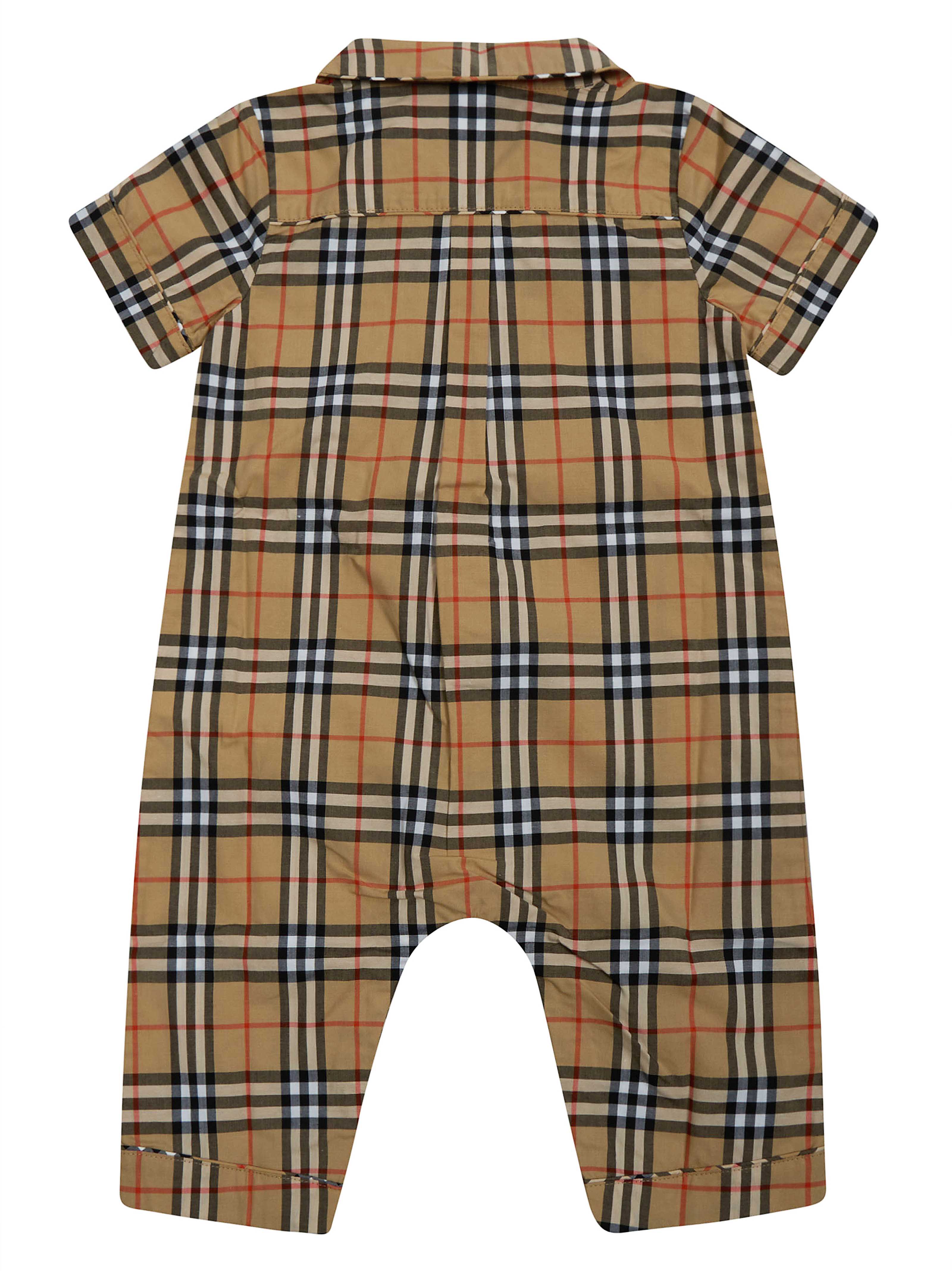 Burberry Andreas Check Kids Mini Romper - Image 2