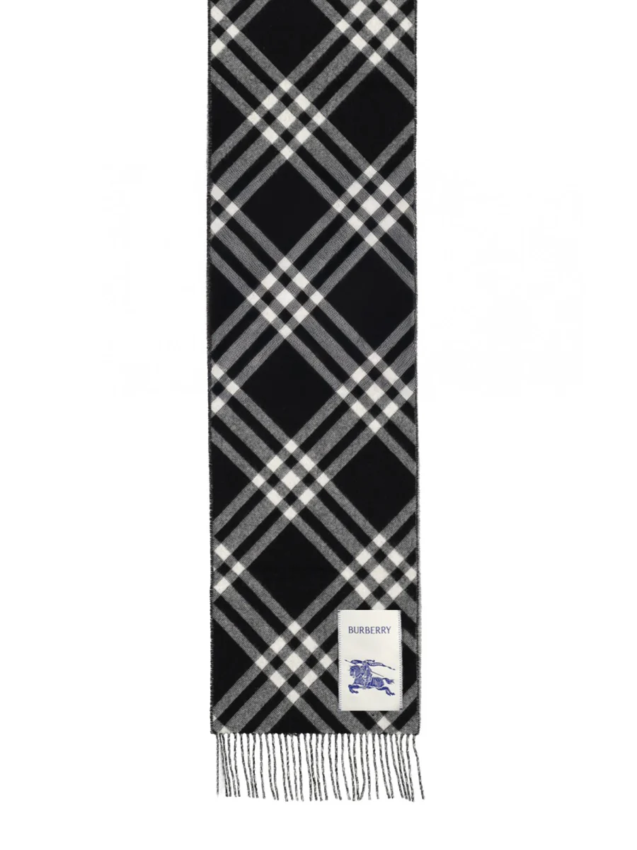 Burberry Cashmere Check Scarf - 168 CM X 30 CM - Image 3