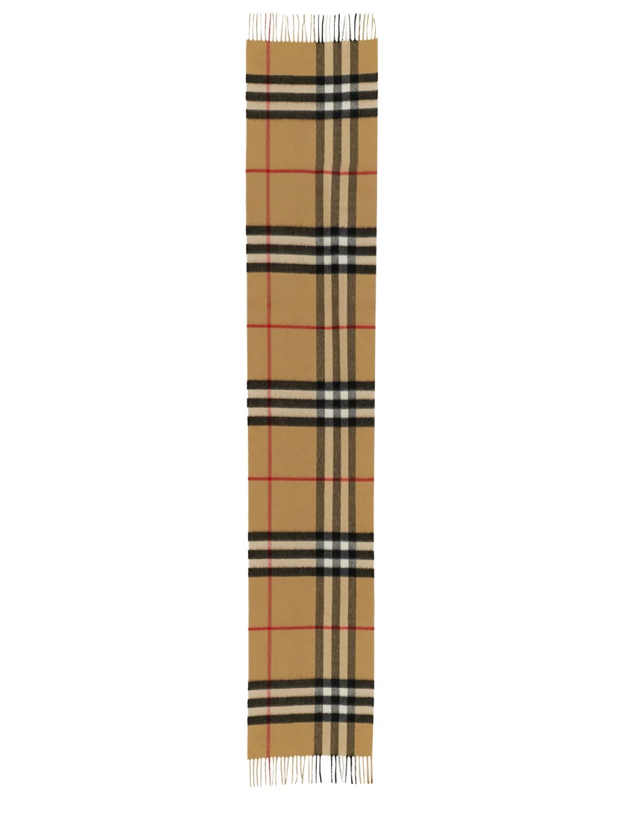 Burberry Check Cashmere Scarf - 168 CM X 30 CM