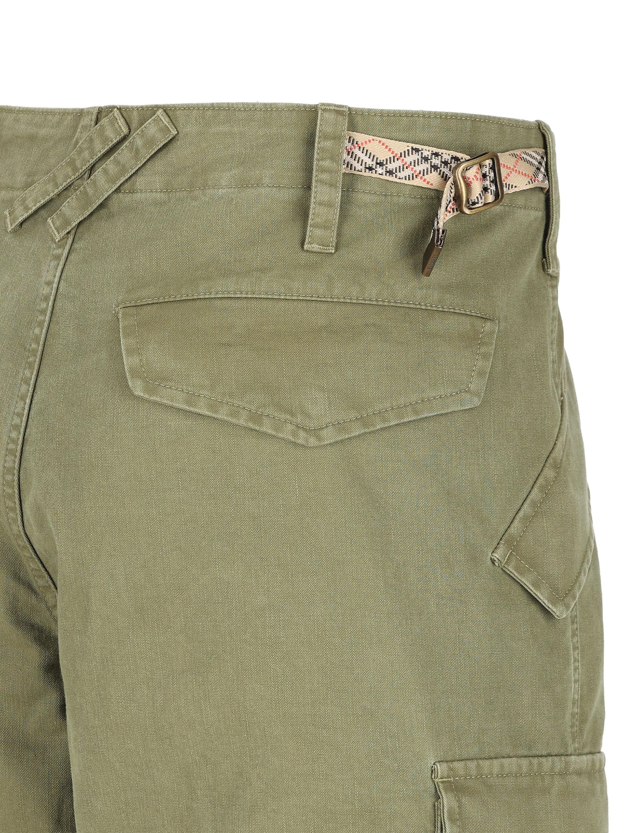 Burberry Cotton Cargo Trousers - Image 4