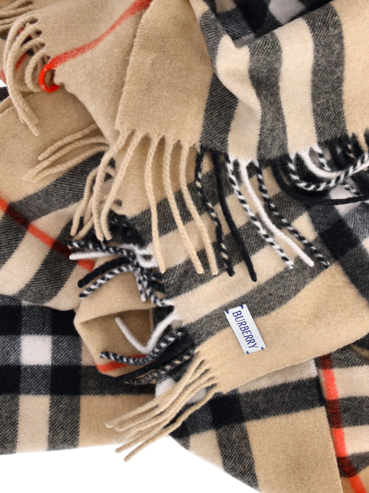 Burberry Giant Check Cashmere Scarf - Image 5