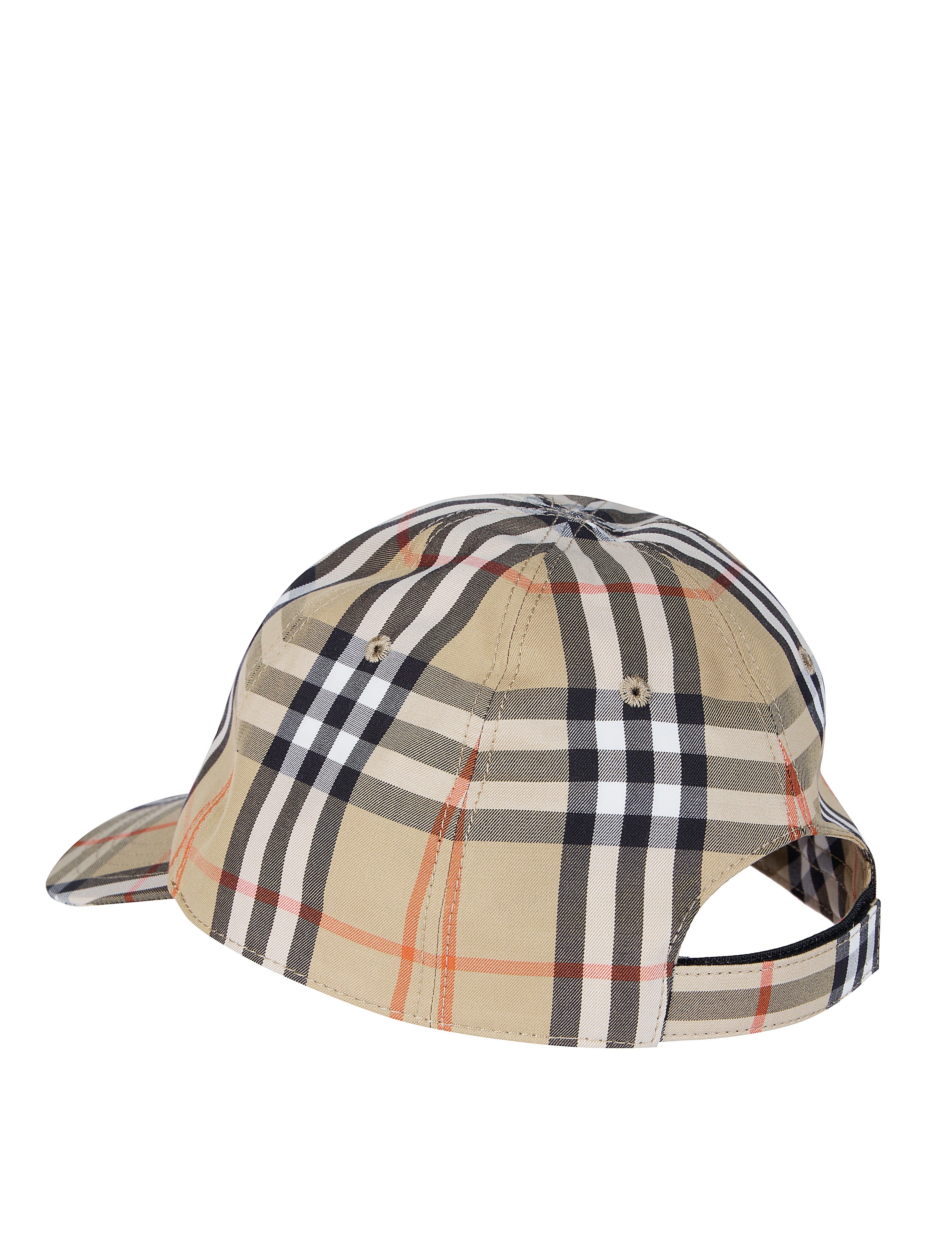 Burberry Kids Check-Trim Baseball Cap - Image 2