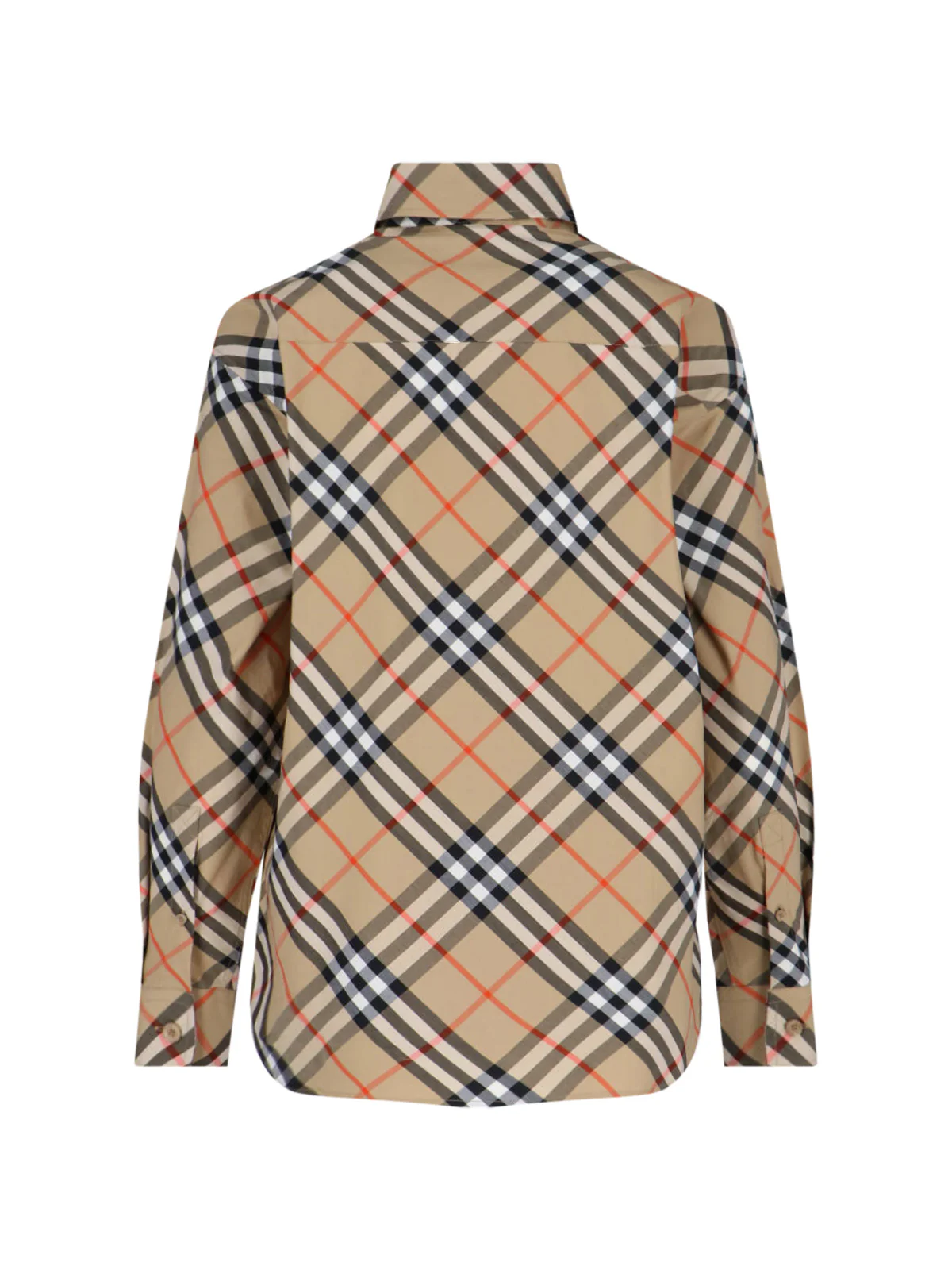 Burberry Lightweight 100% Cotton Popover Shirt for Women - Image 2