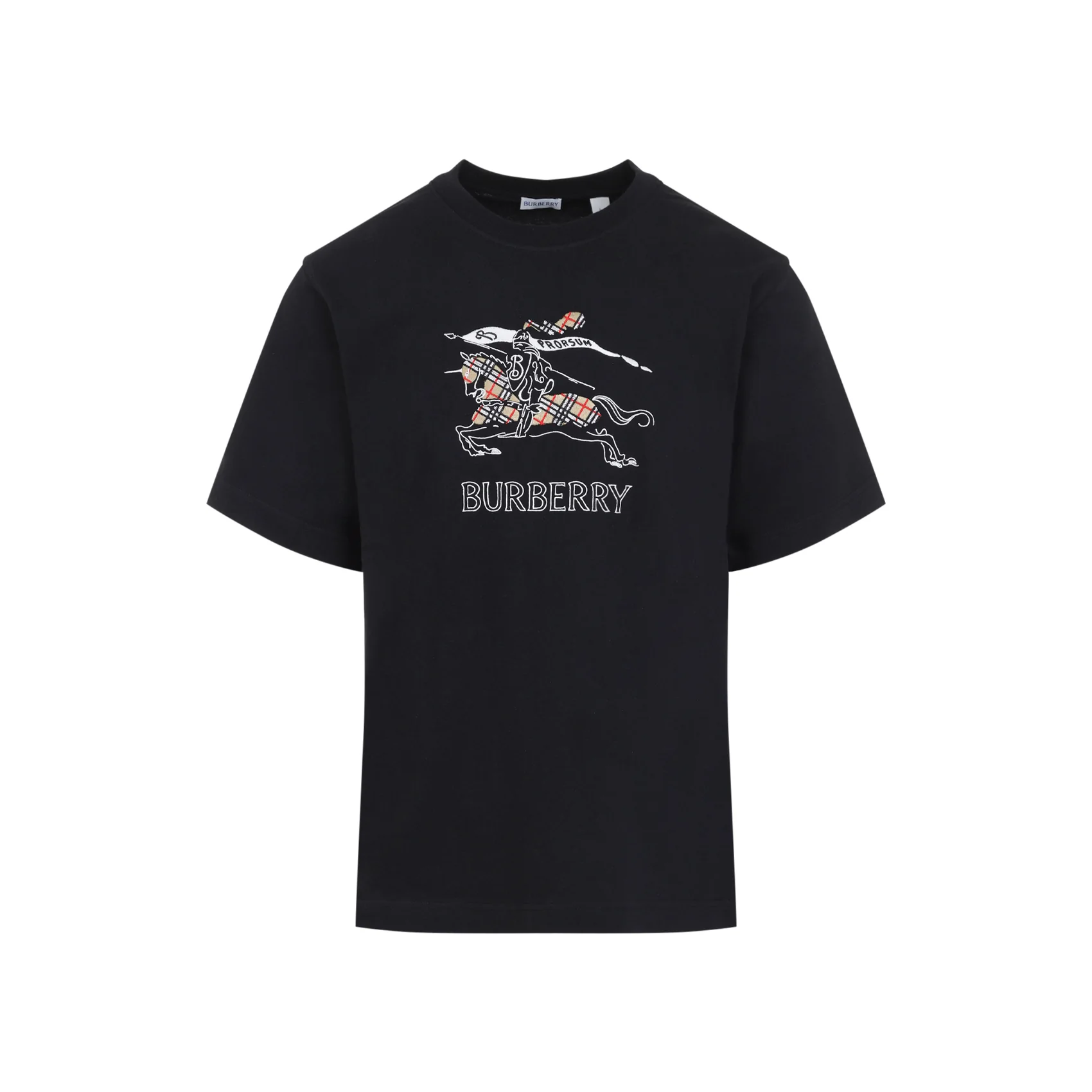 Burberry Men's Cotton Crewneck T-Shirt - Image 2
