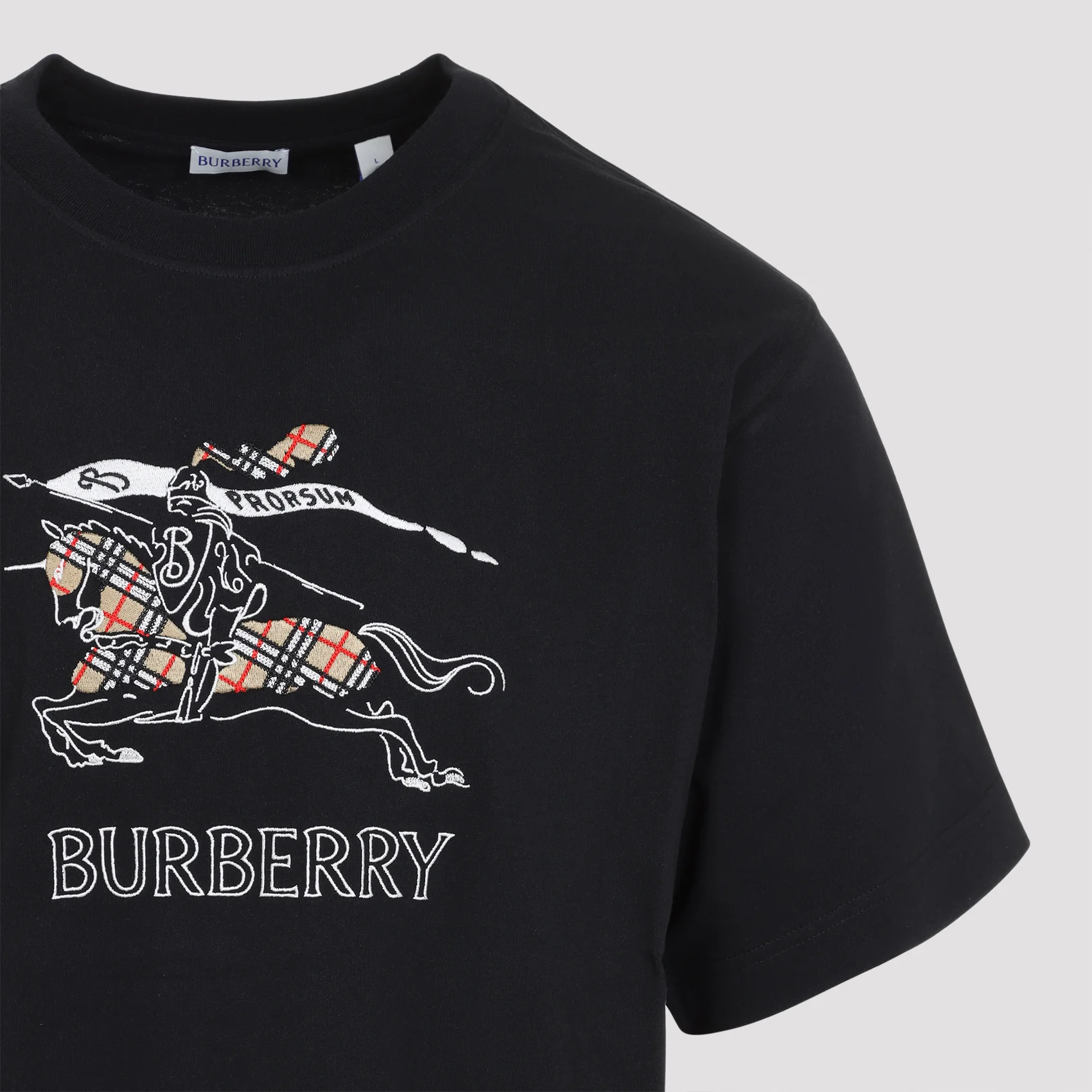 Burberry Men's Cotton Crewneck T-Shirt - Image 5