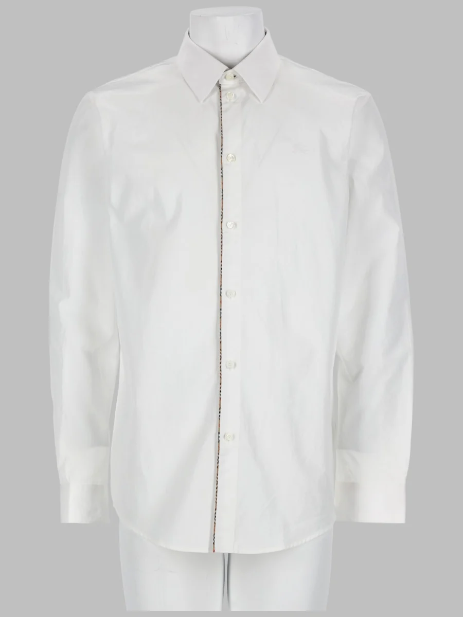 Burberry Men's 100% Cotton Dress Shirt