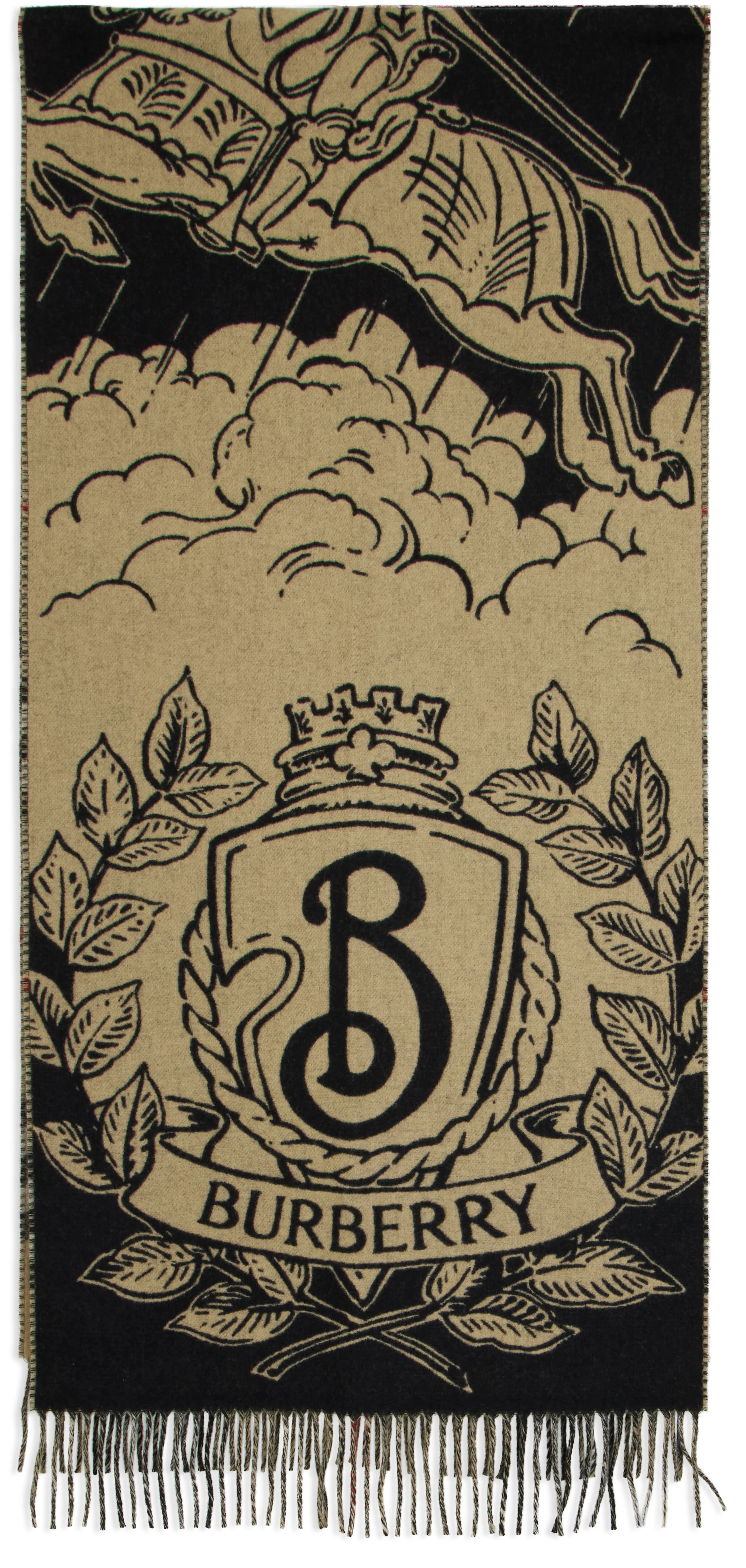 Burberry Reversible Cashmere Scarf, 210 cm x 50 cm - Image 2