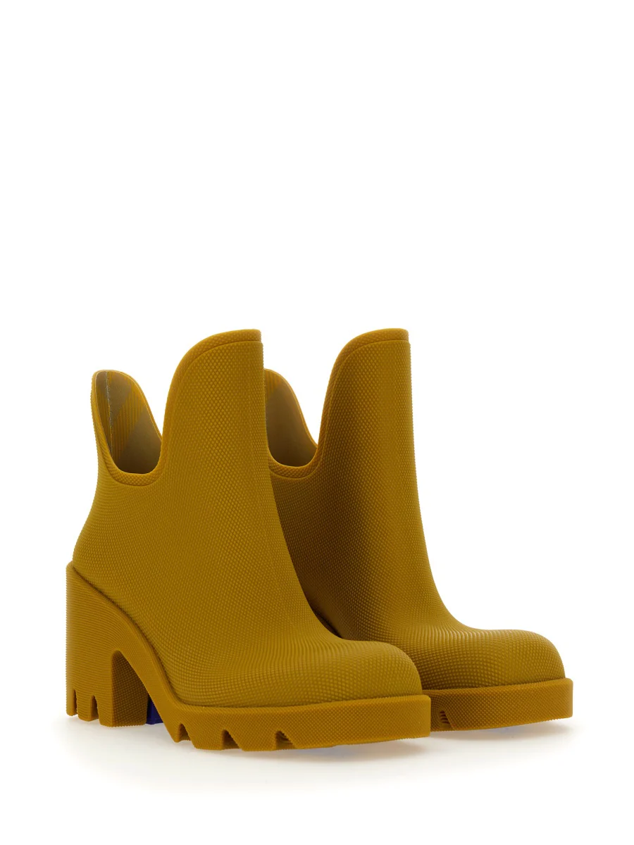 BURBERRY Rubber Marsh Stamp High Boots - Image 2