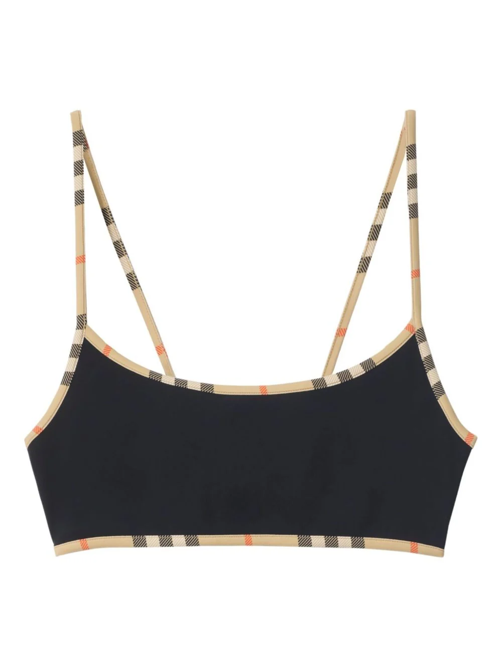 Burberry Scoop Neck Swimwear with Removable Padding and Tie Fastening - Image 2