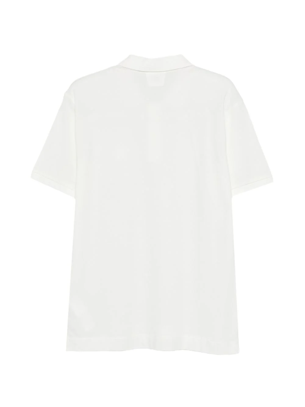 C.p. Company Short Sleeve Patch Detail Button Placket Point Collar Shirt - Image 5