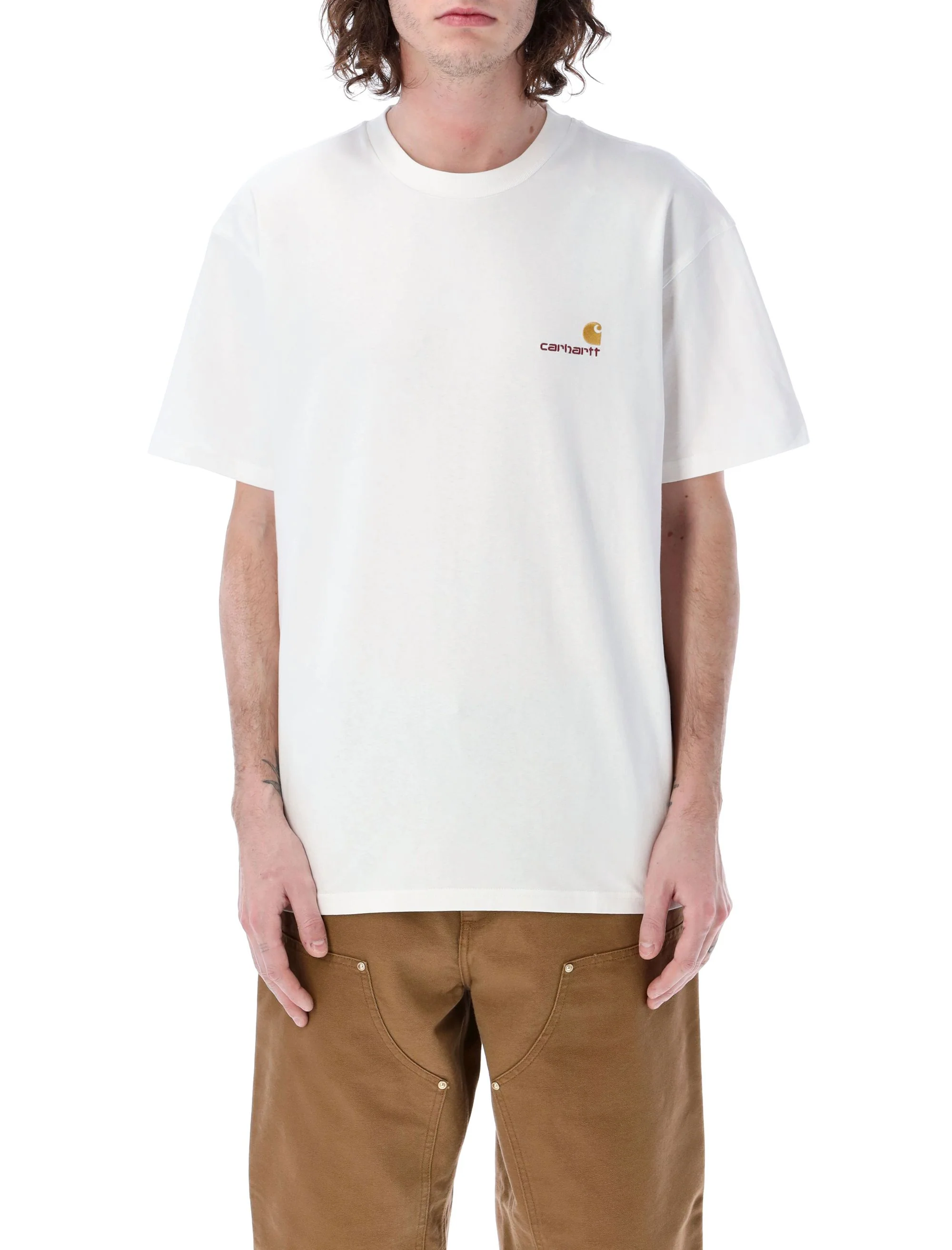 Carhartt Wip American Script T-Shirt - Size L - Image 4