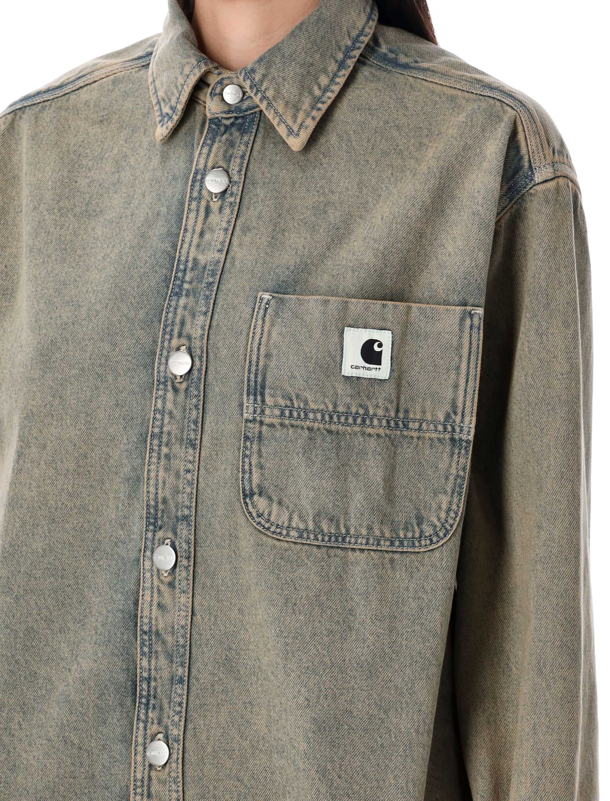 Carhartt Wip Cotton Mini Jacket Shirt for Women - Size S - Image 3
