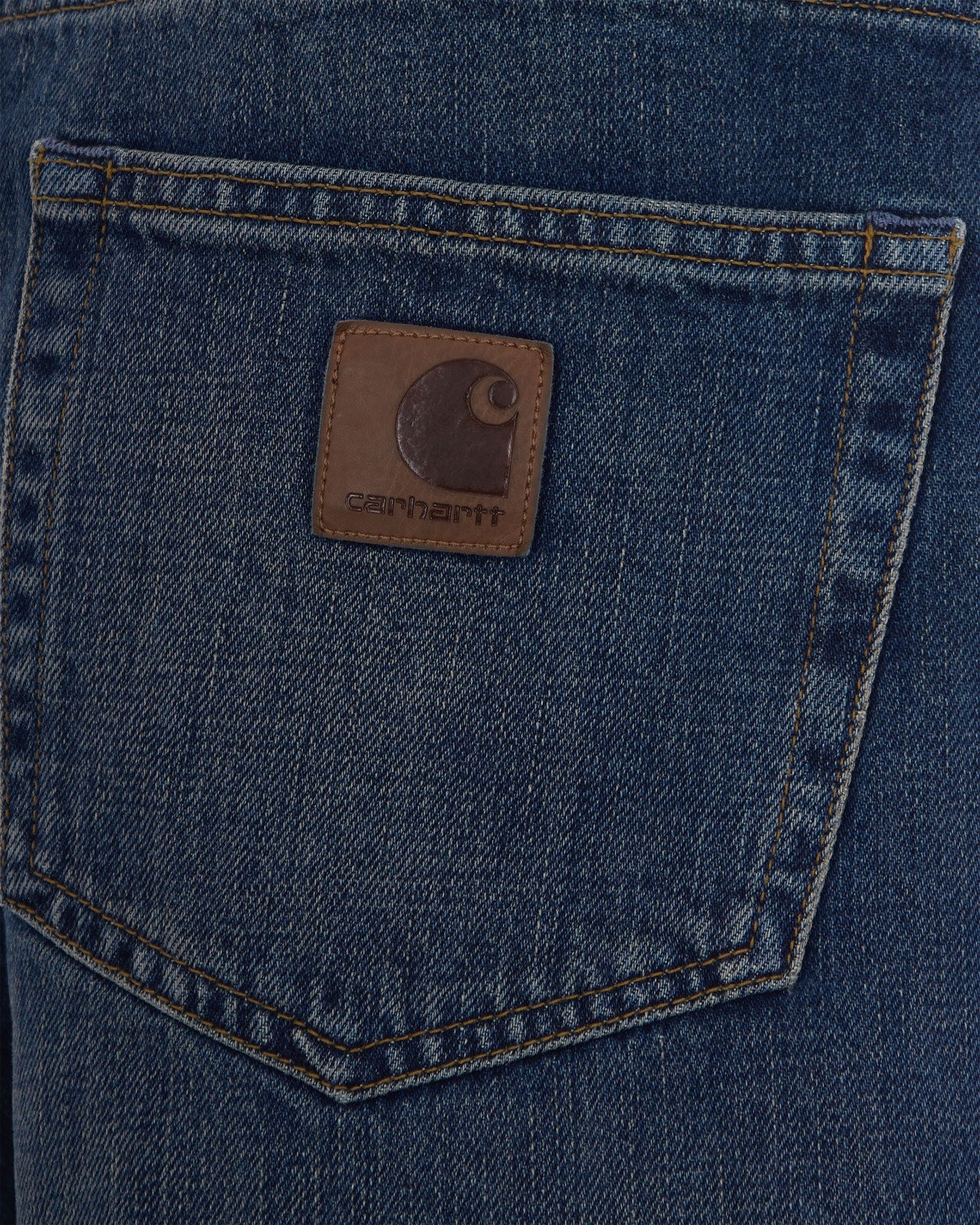 Carhartt Wip Men's Worn Washed Denim Jeans - Image 3
