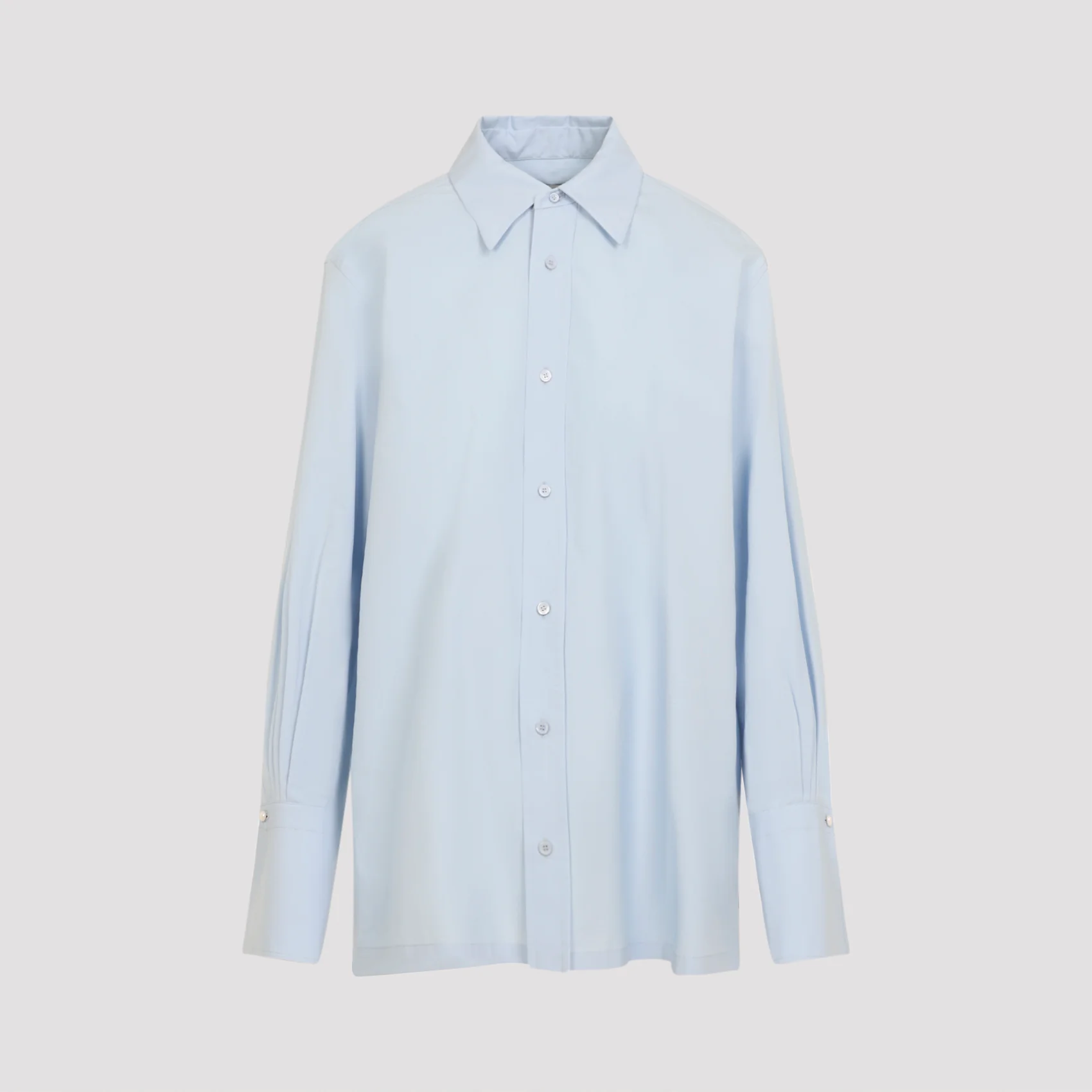 Carven Long Shirt in Light Cotton Poplin
