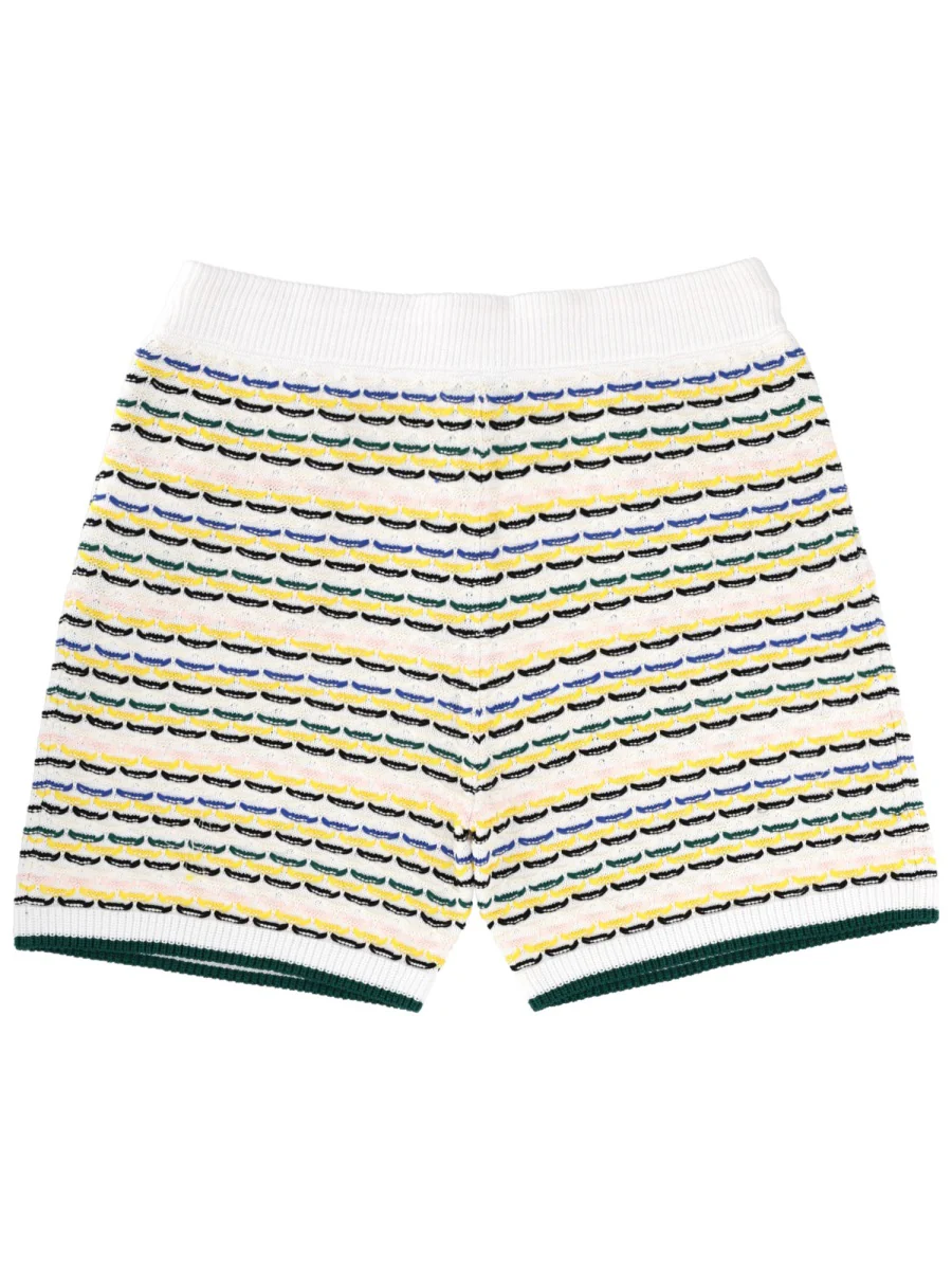 Casablanca Casual Knit Shorts for Men - Image 2