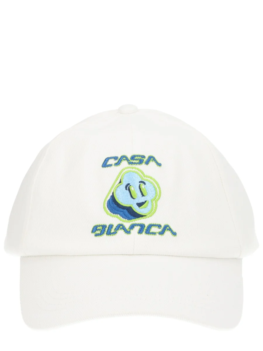 CASABLANCA Embroidered-detail Baseball Cap