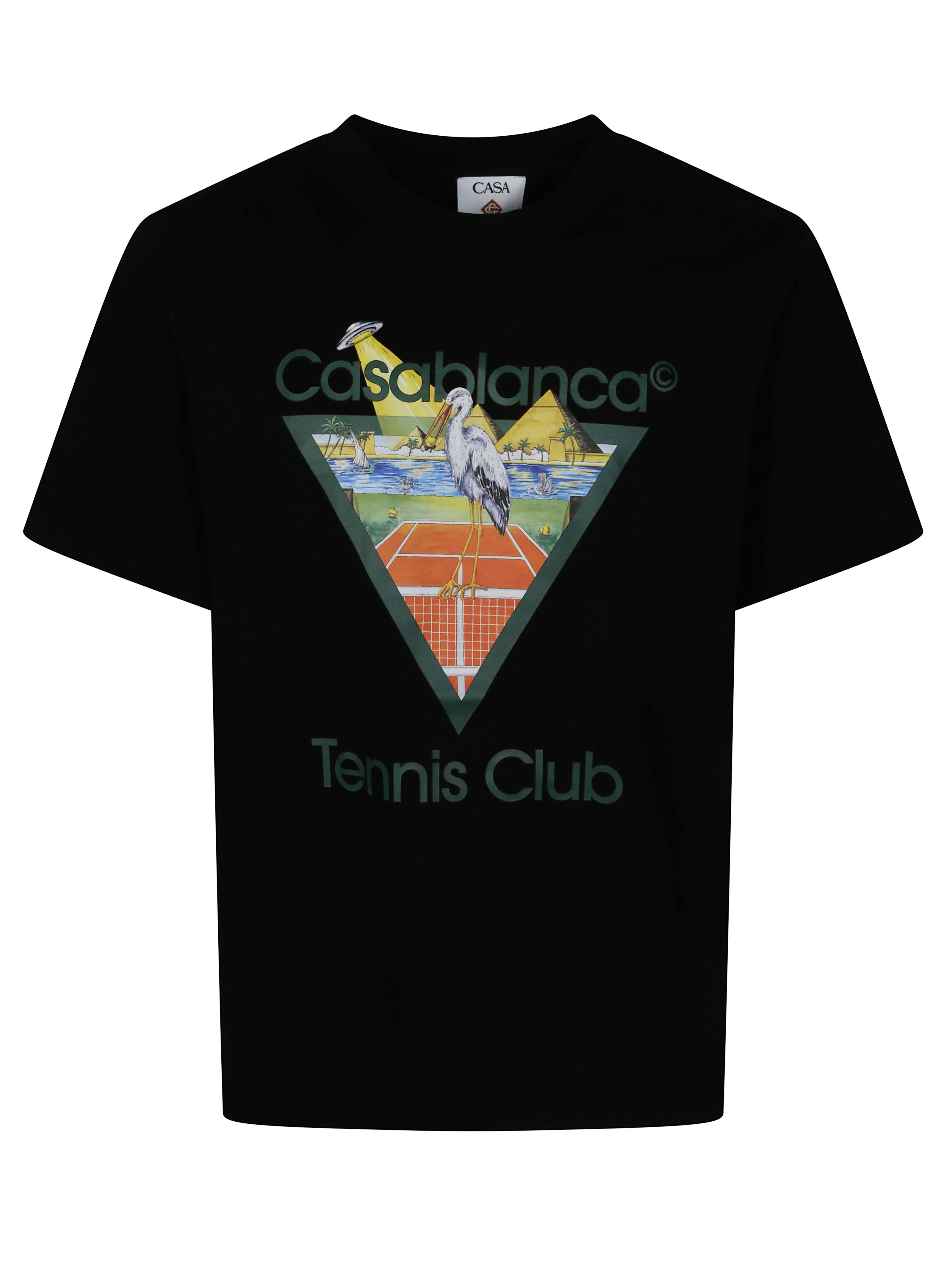 Casablanca Men's Classic Organic Cotton T-Shirt - Image 4