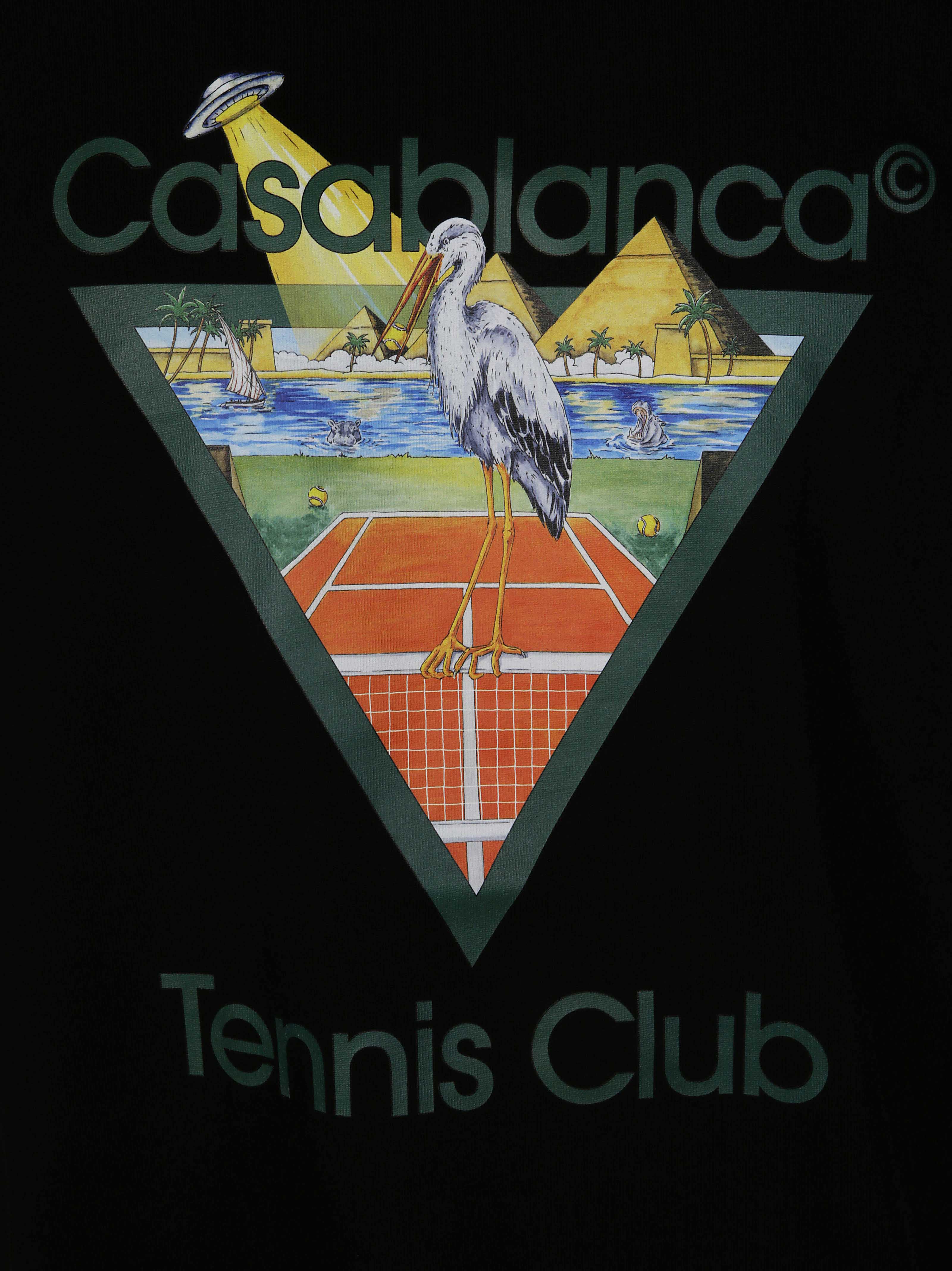Casablanca Men's Classic Organic Cotton T-Shirt - Image 6
