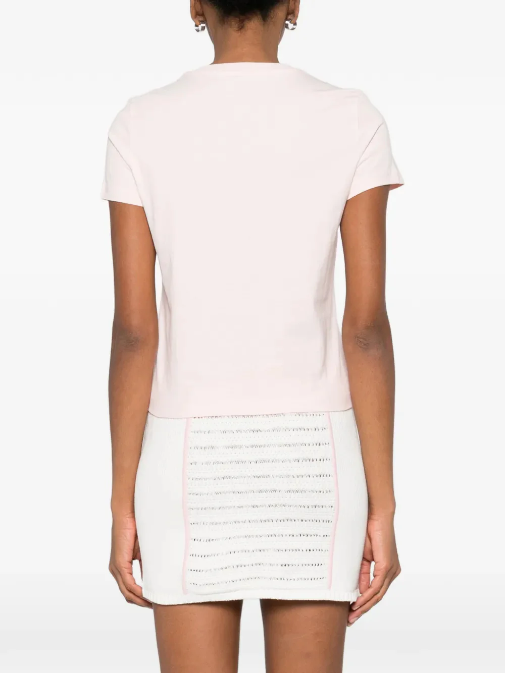 Casablanca Short-Sleeved Organic Cotton T-Shirt - Image 4