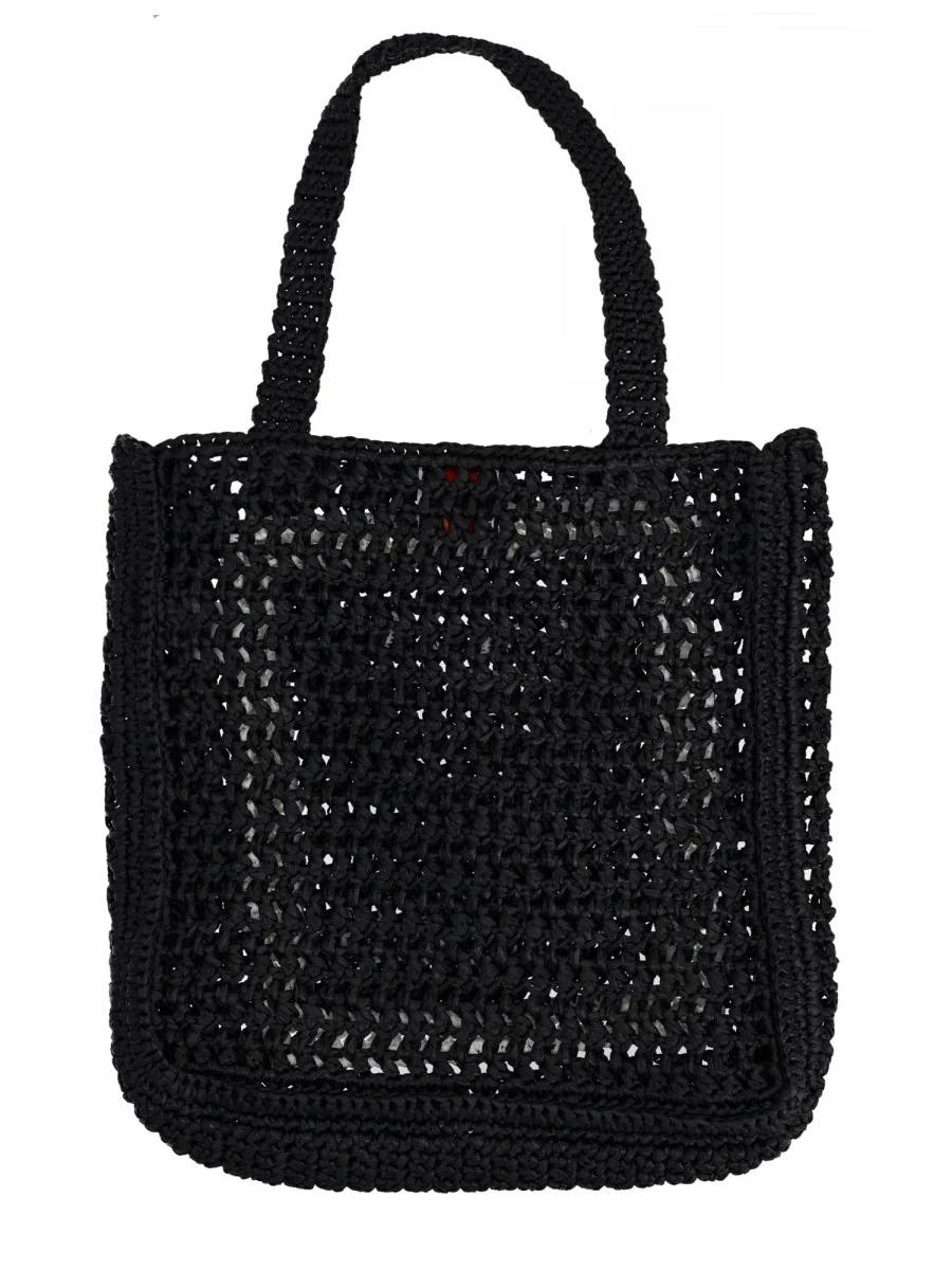 CASABLANCA Woven Logo Tote Bag - Image 2