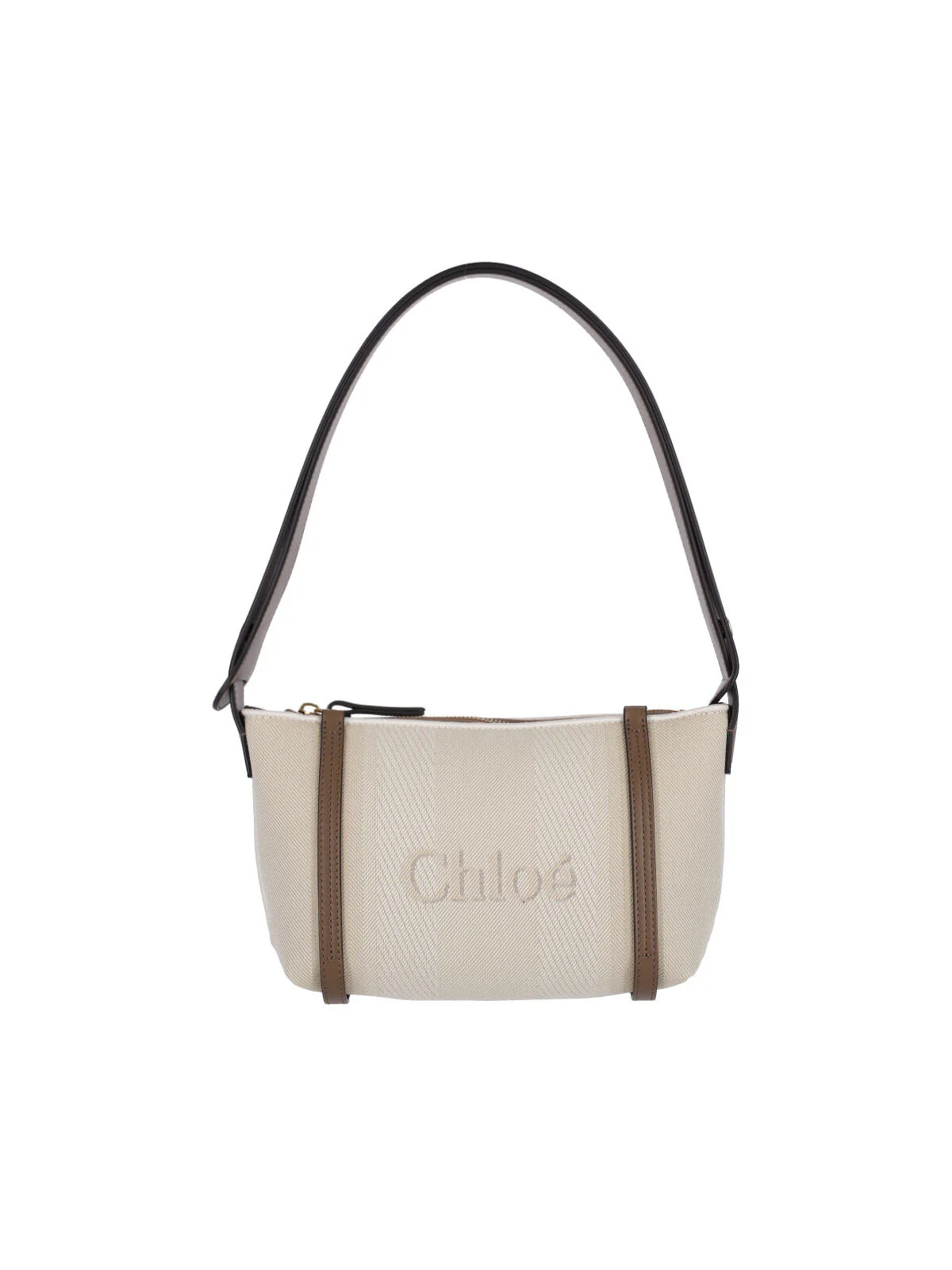 Chloé Calf Leather & Cotton Mini Shoulder Bag