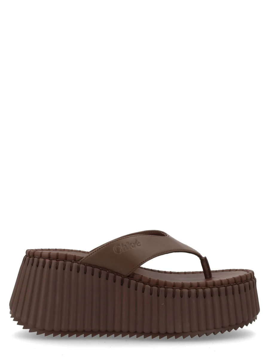 Chloé Chic Leather Flats for Women - Image 5
