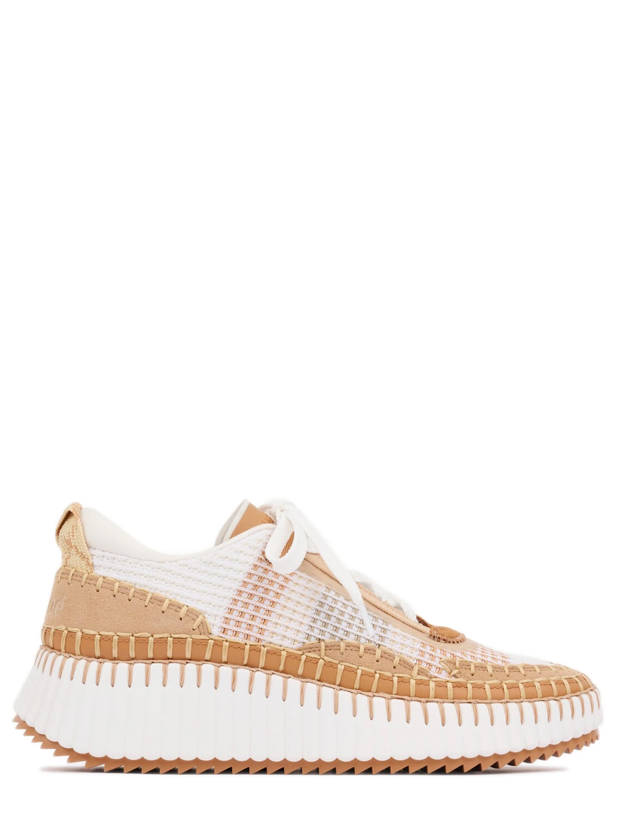 Chloé Eco-Friendly Lace-Up Sneakers for Women - Image 2