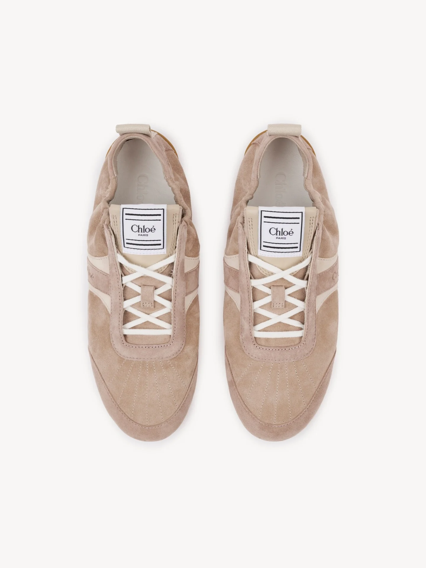 Chloé Flexible Rubber Sole Ballet Sneakers - Image 4