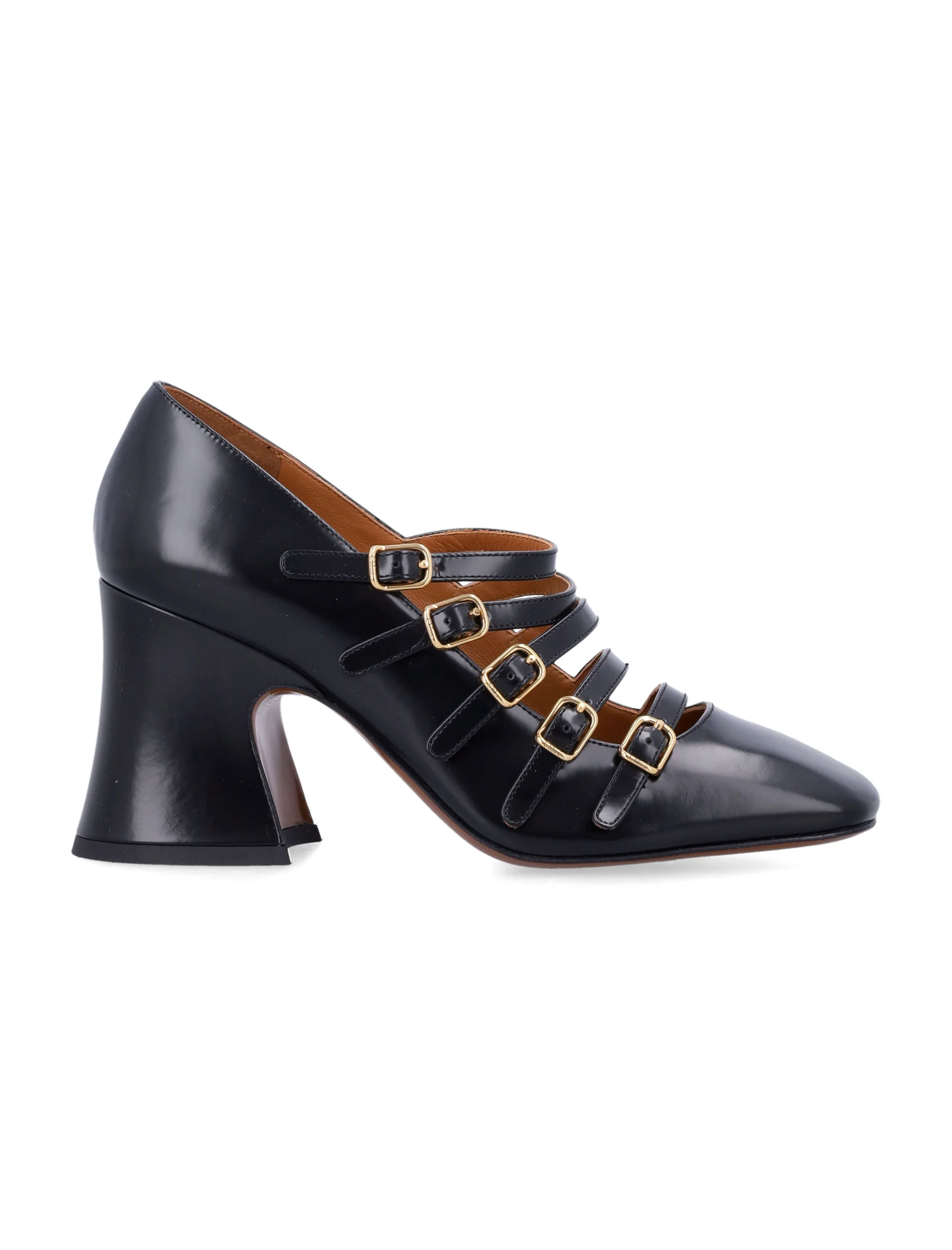 CHLOÉ Janis Patent Leather Mary Jane Pumps - Image 6