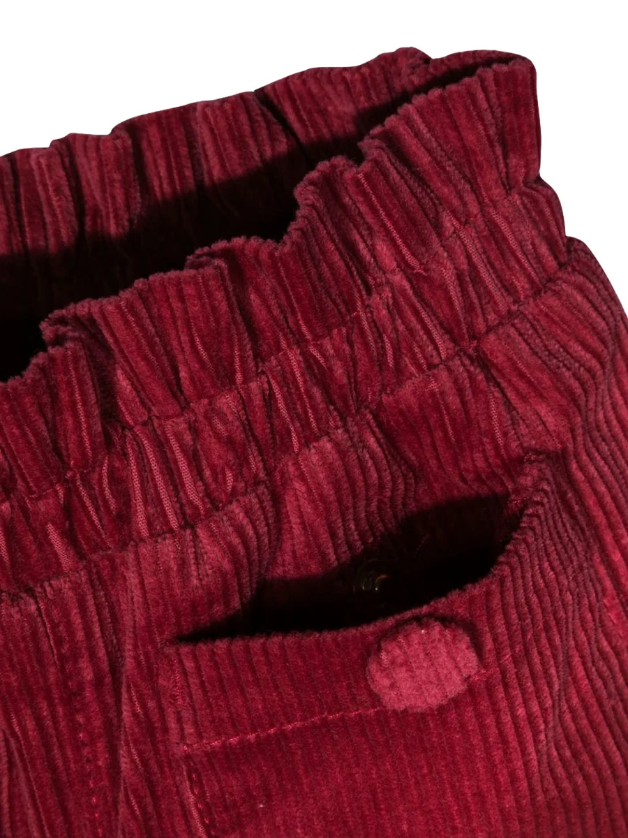 Chloé Mini Velvet Pants for Girls - Image 3