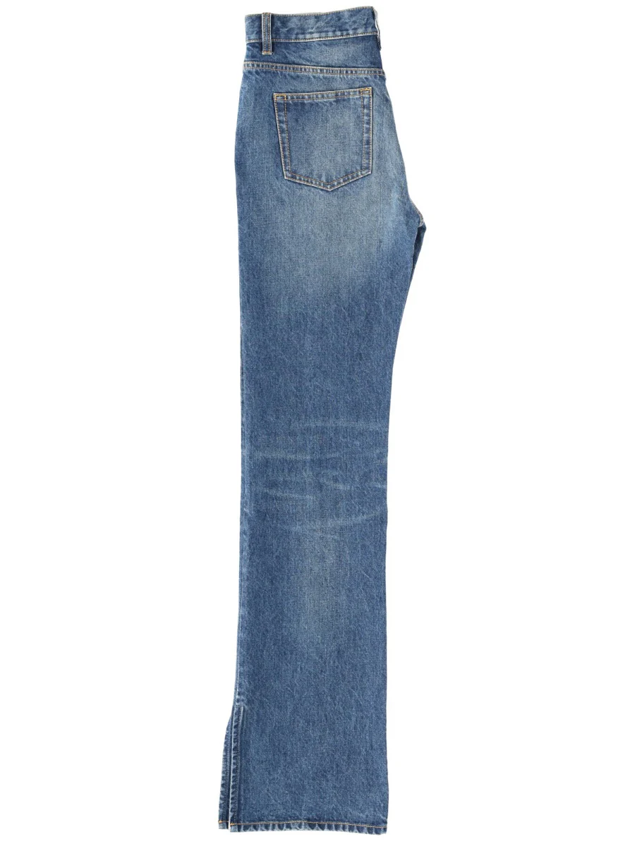 CHLOÉ Side-slit Straight-leg Jeans - Image 6
