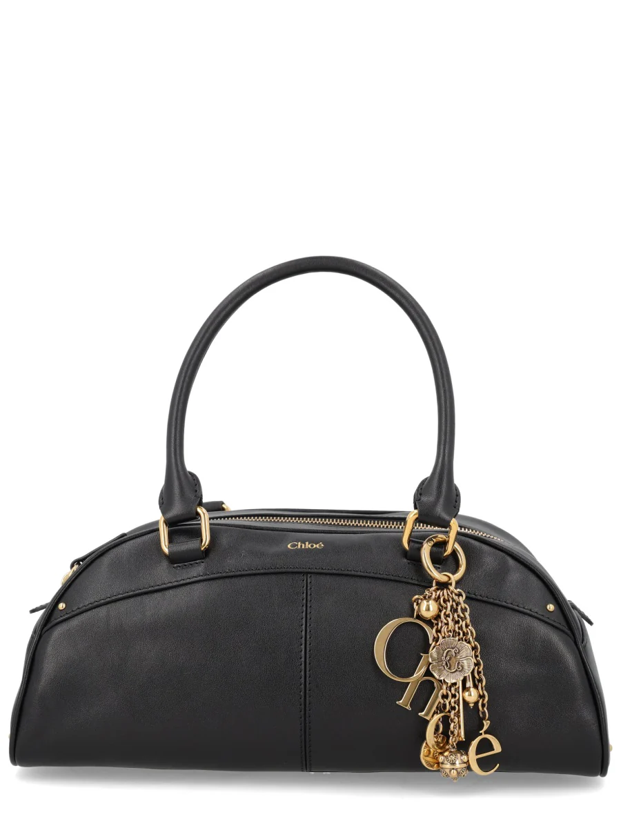 CHLOÉ Small Bowling Bag in Soft Leather - Image 4