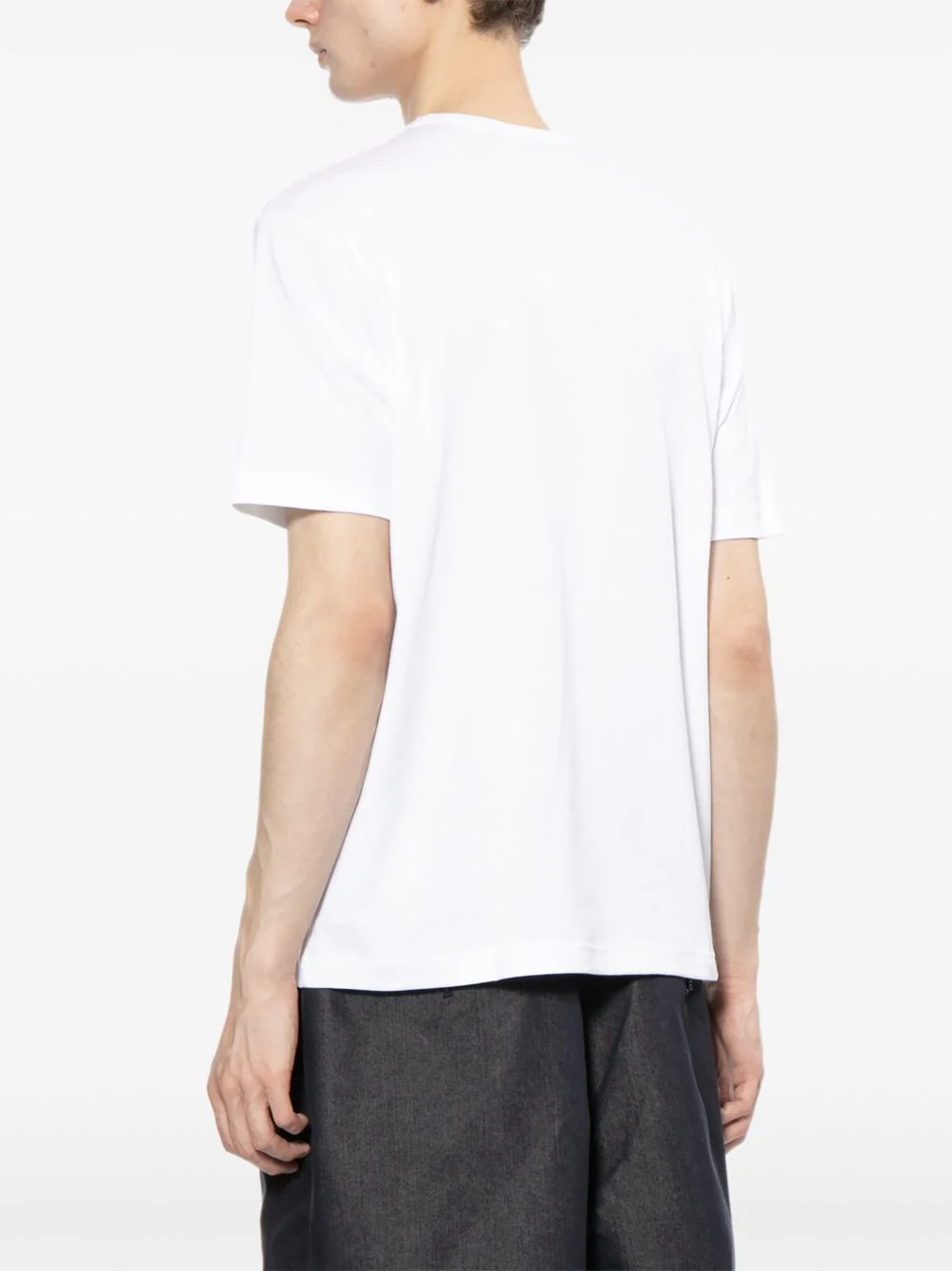 Comme Des Garcons Homme Elegant Minimalist T-Shirt for Men - Image 4