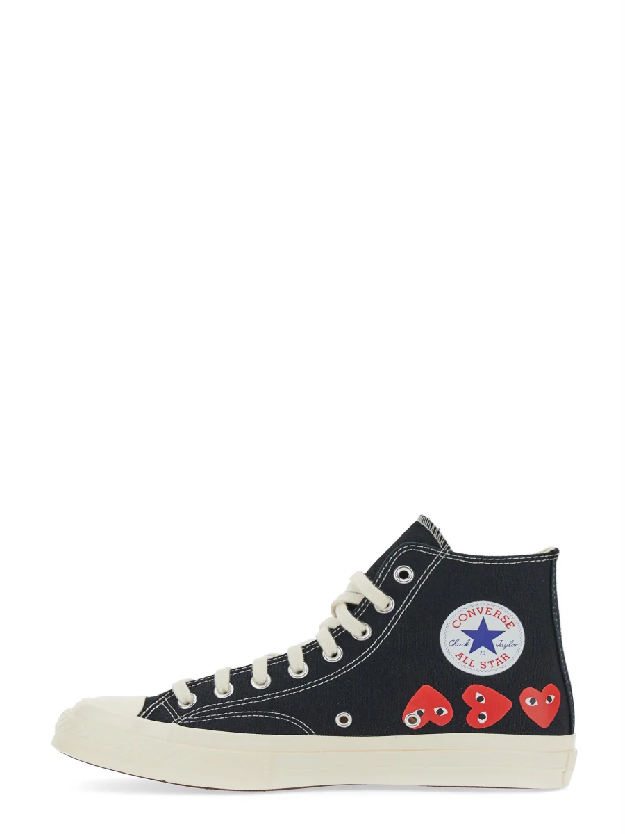 Comme Des Garcons Play Converse Chuck 70 Unisex Sneakers - Image 5