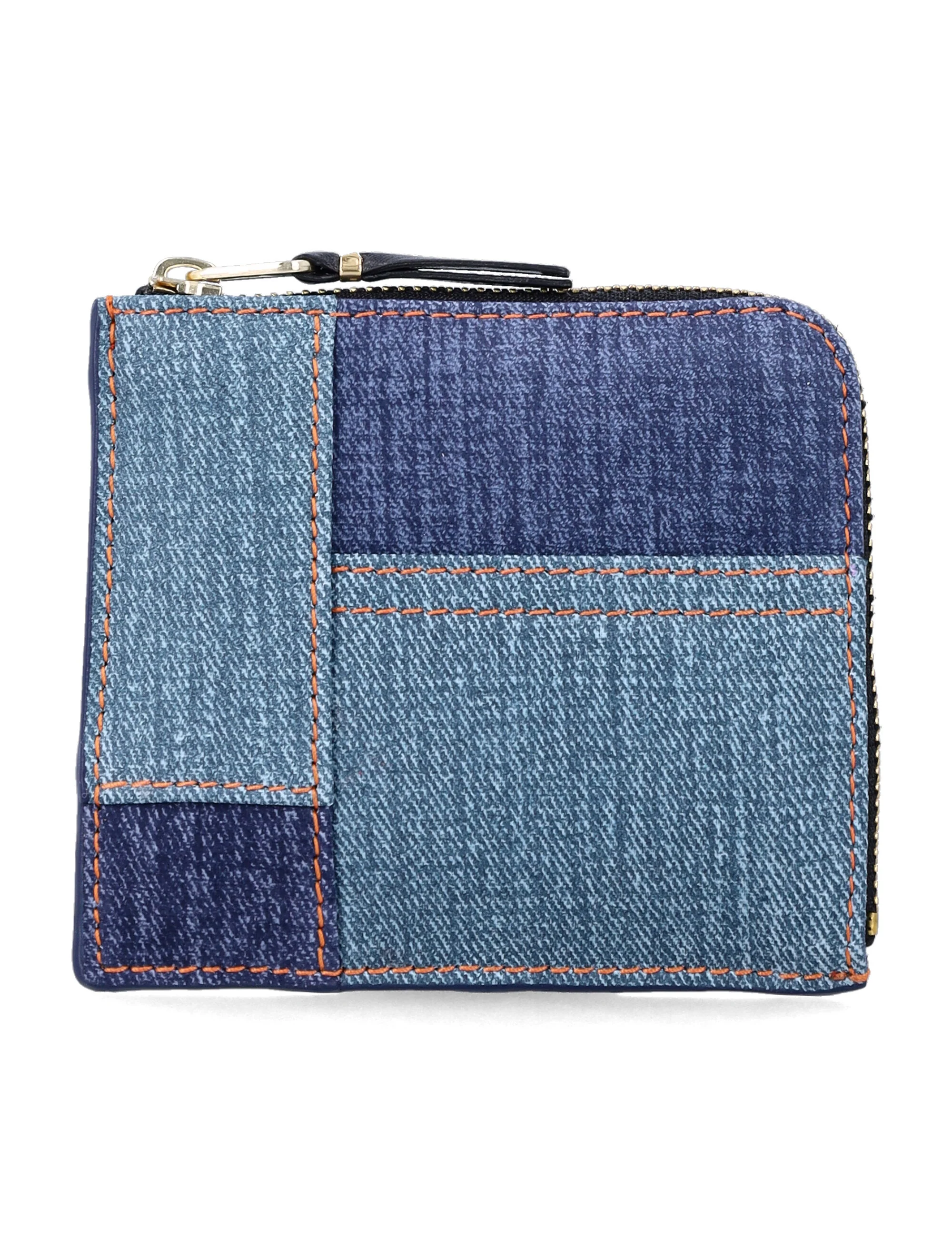 Comme Des Garcons Wallet Bold Zip-Around Wallet - Compact Design