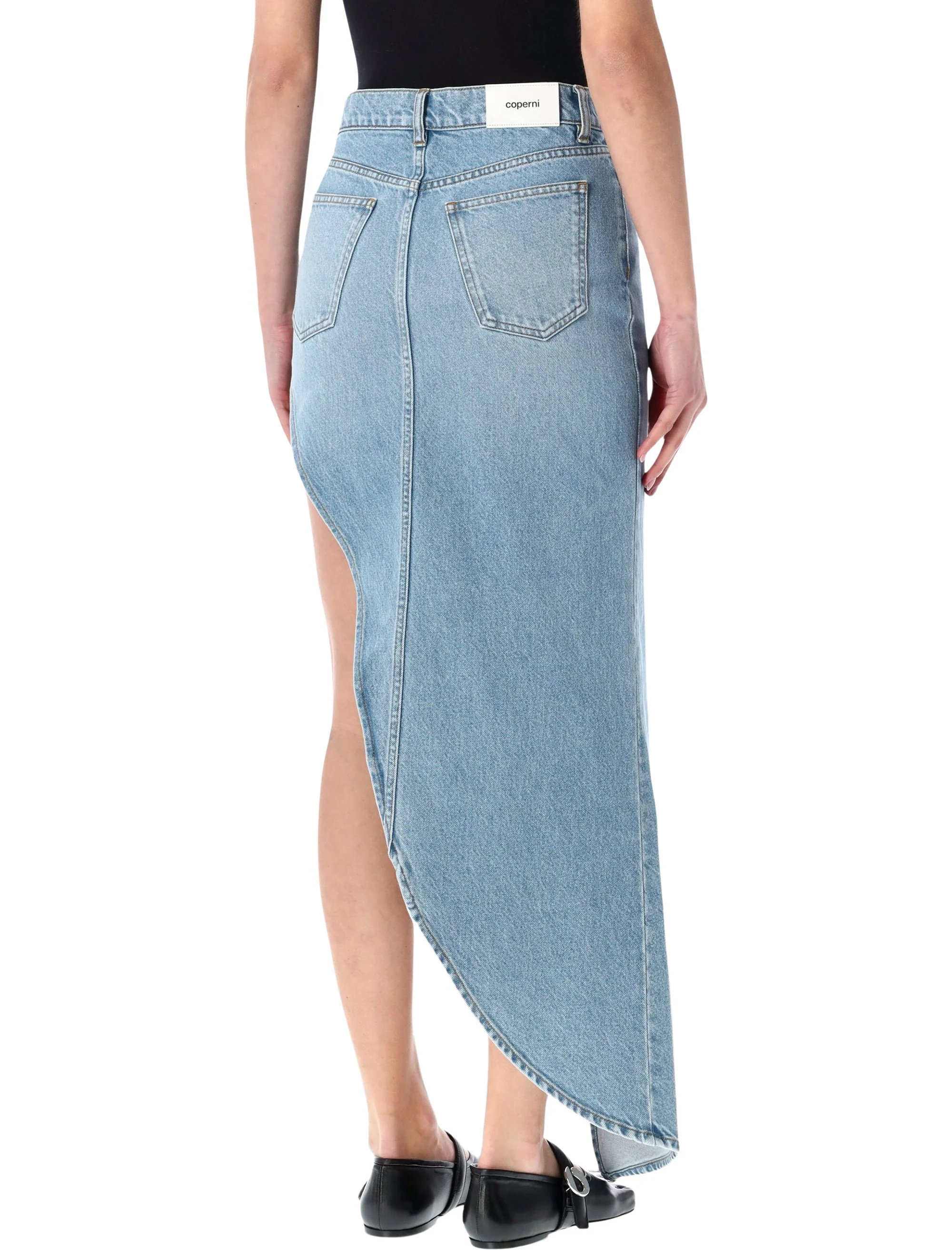 Coperni Asymmetric Panel Skirt - Image 2