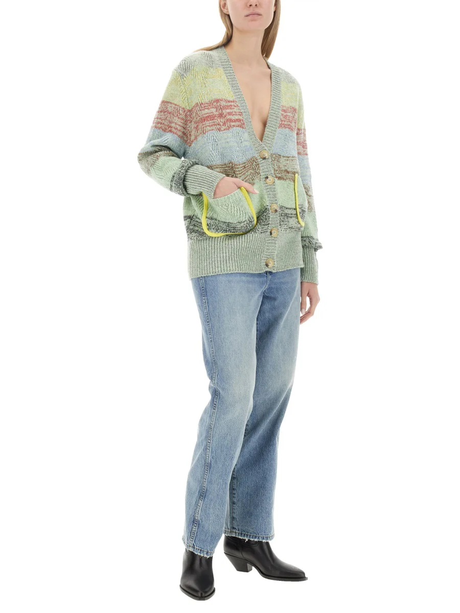CORMIO Renato Striped Cardigan - Image 2