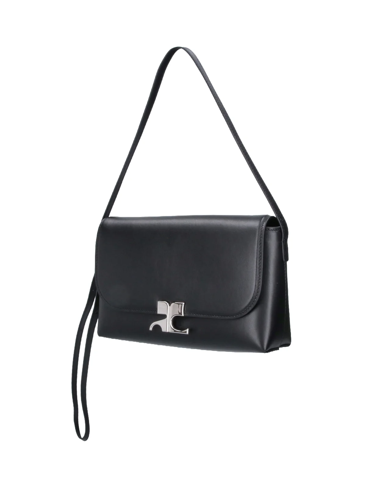 Courrèges Compact Cow Leather Shoulder Bag - Image 2
