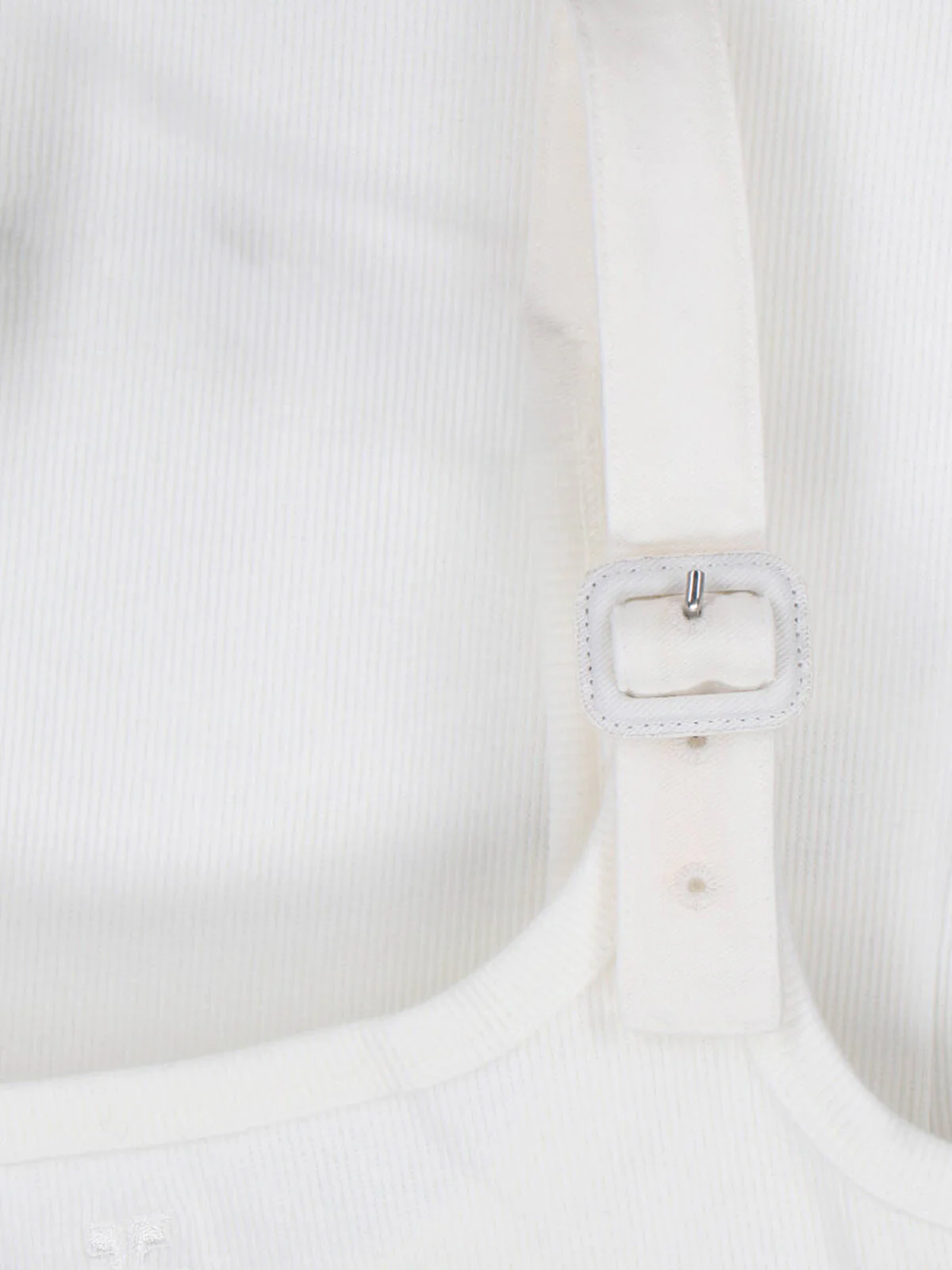 Courrèges Lightweight Stretch Cotton Top - Image 3