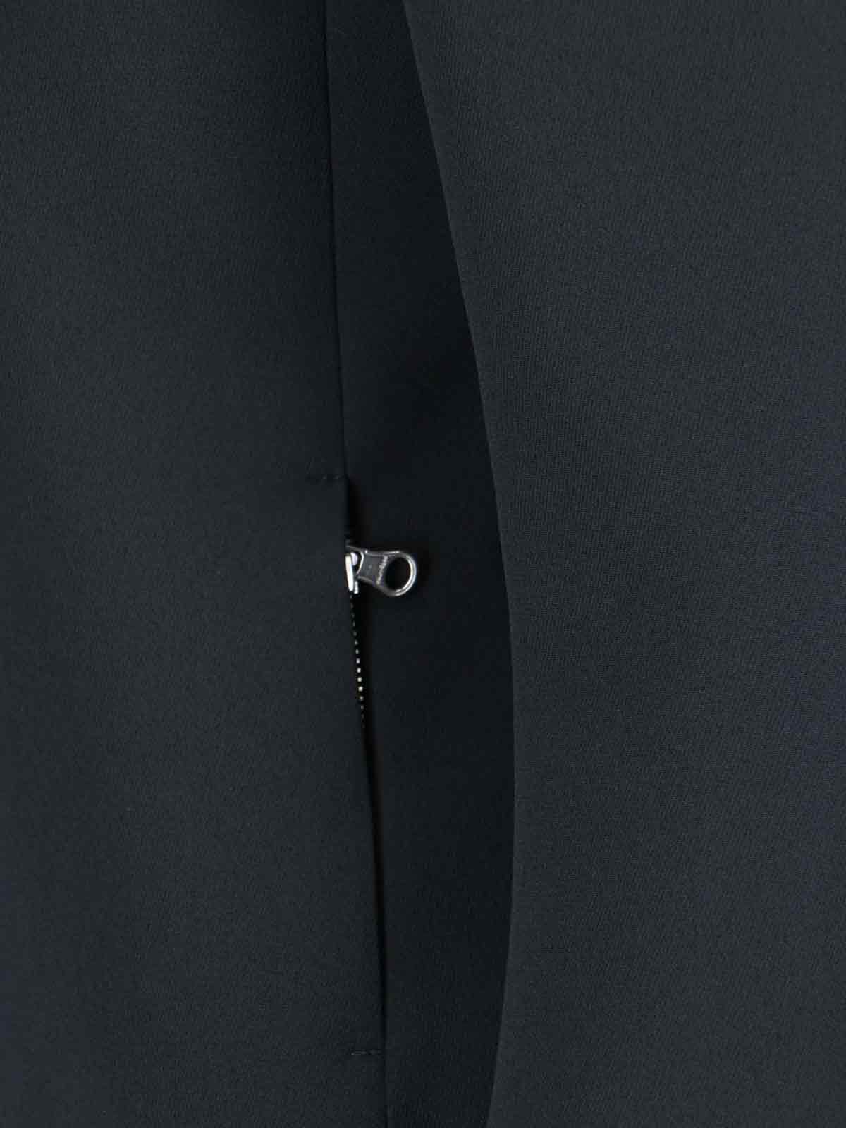 Courrèges Sleek Tailored Polyester-Blend Jacket with Cupro Lining - Image 4