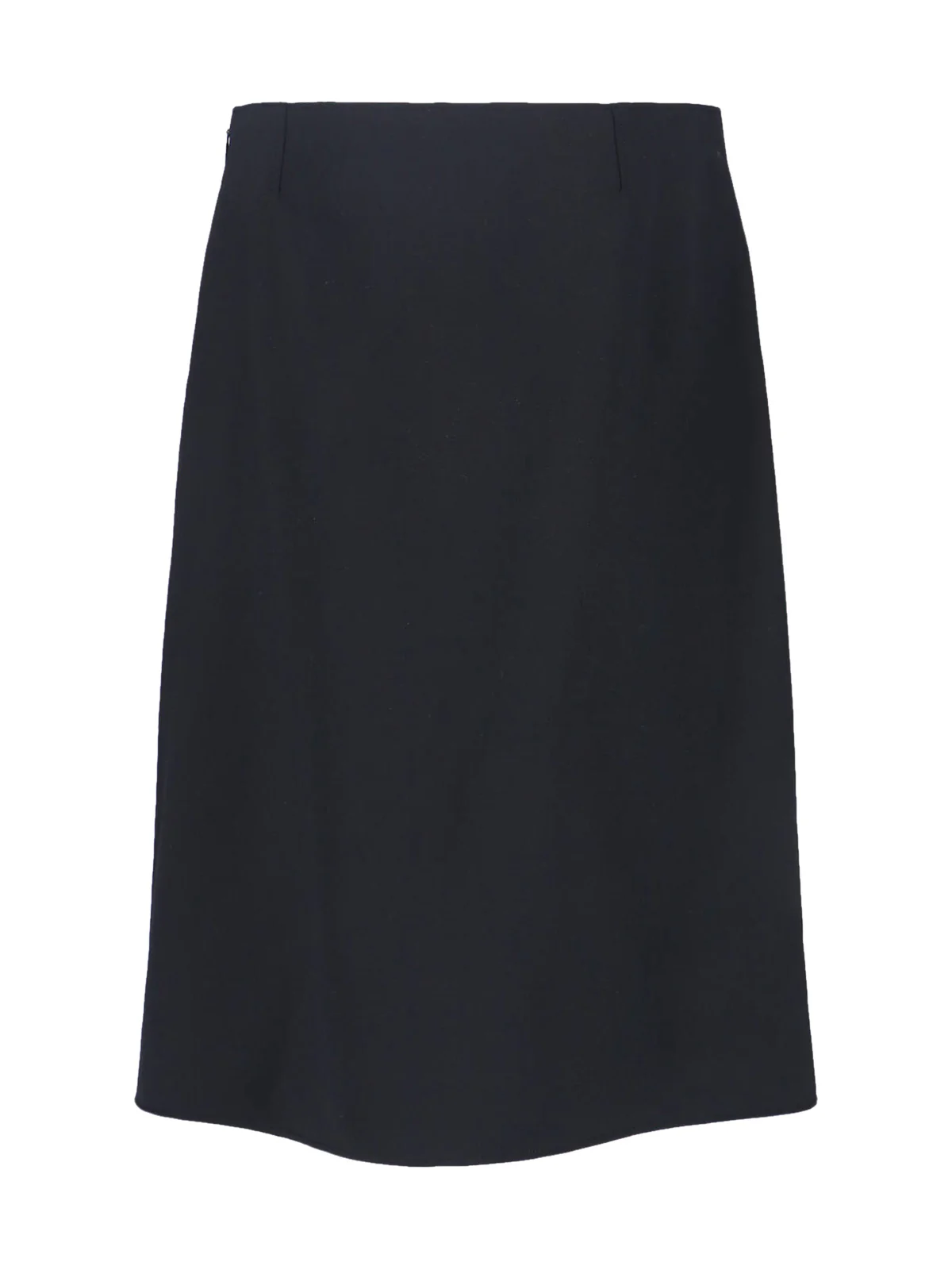 Courrèges Tailored Mini Skirt with Stretch Wool Blend Lining - Image 2