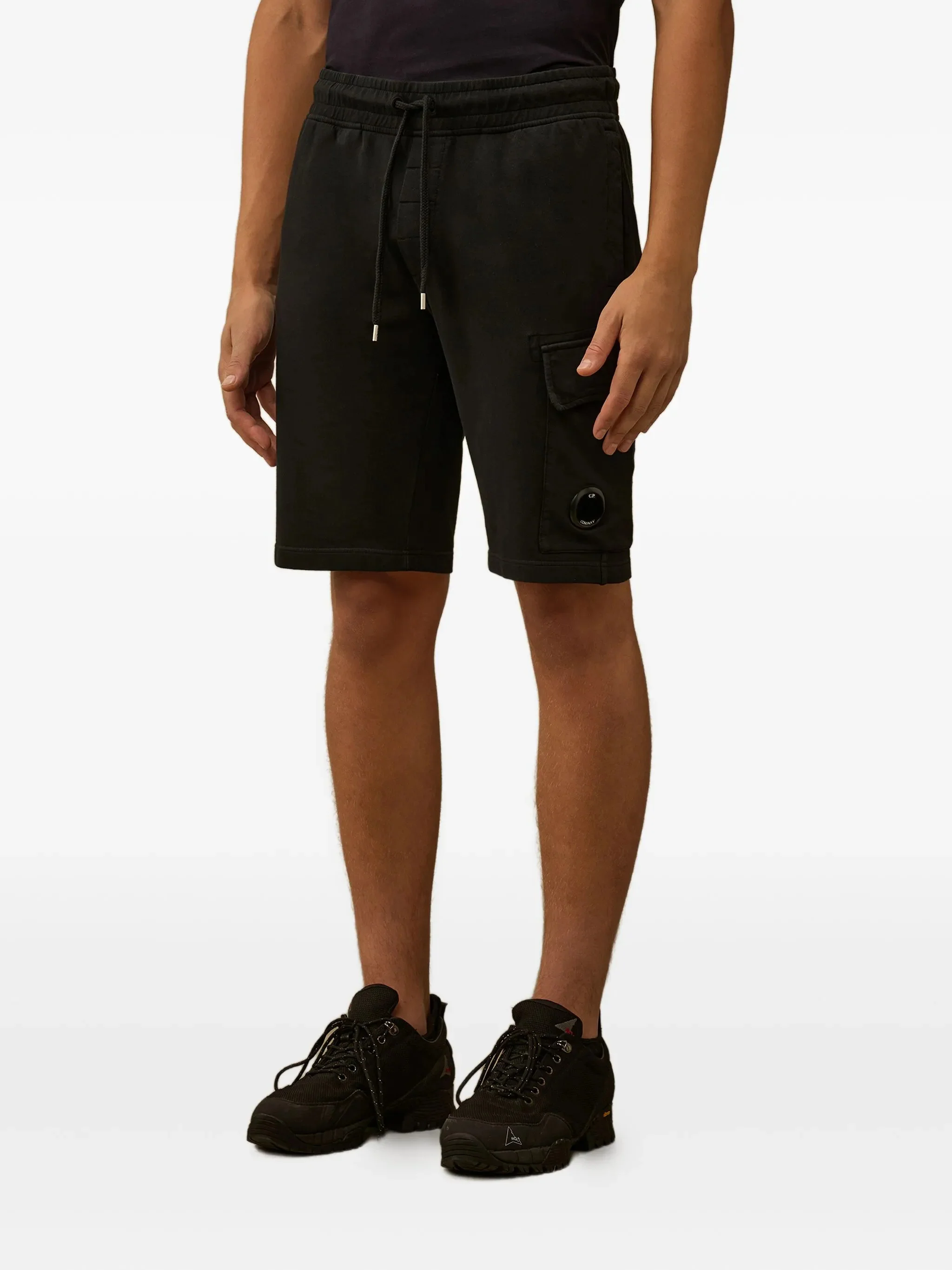 Cp Company Men's Fleece Bermuda Shorts with Adjustable Drawstring - Image 6