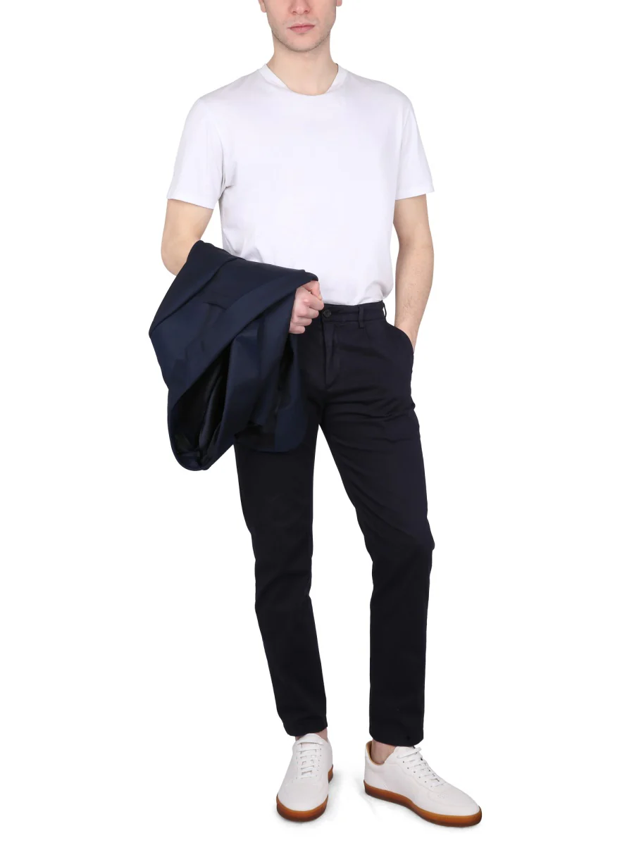 Department Five Chino Pants with Button Closure and Belt Loops - Image 6