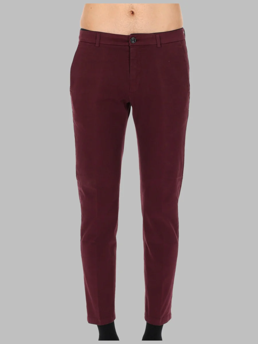 Department Five Men's Cotton Blend Trousers